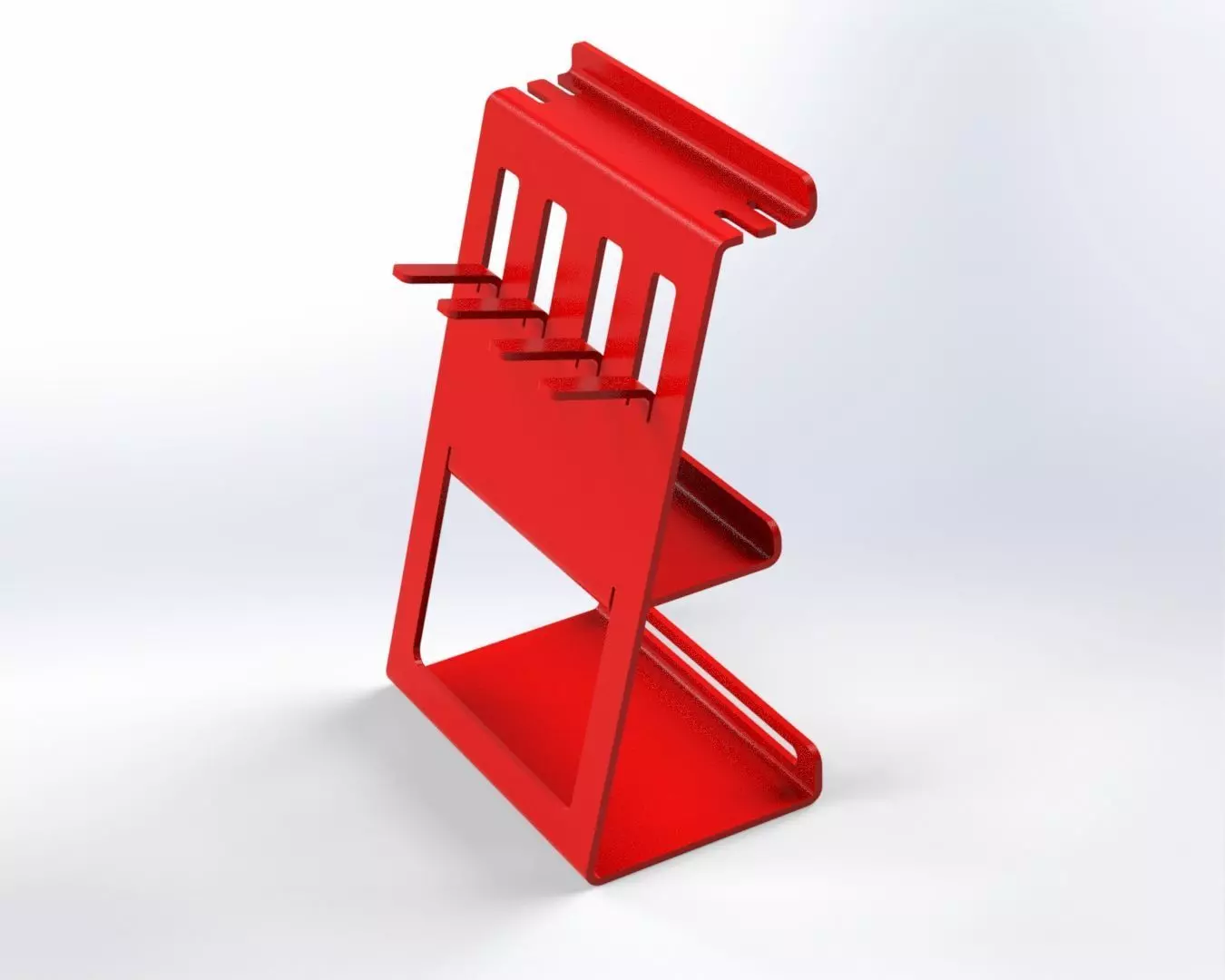 3D printers and sheet metal cutting and bending - organizer 3D print model_2