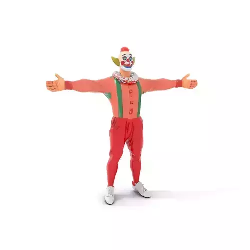 Colorful Clown Costume model pack Low-poly 3D model