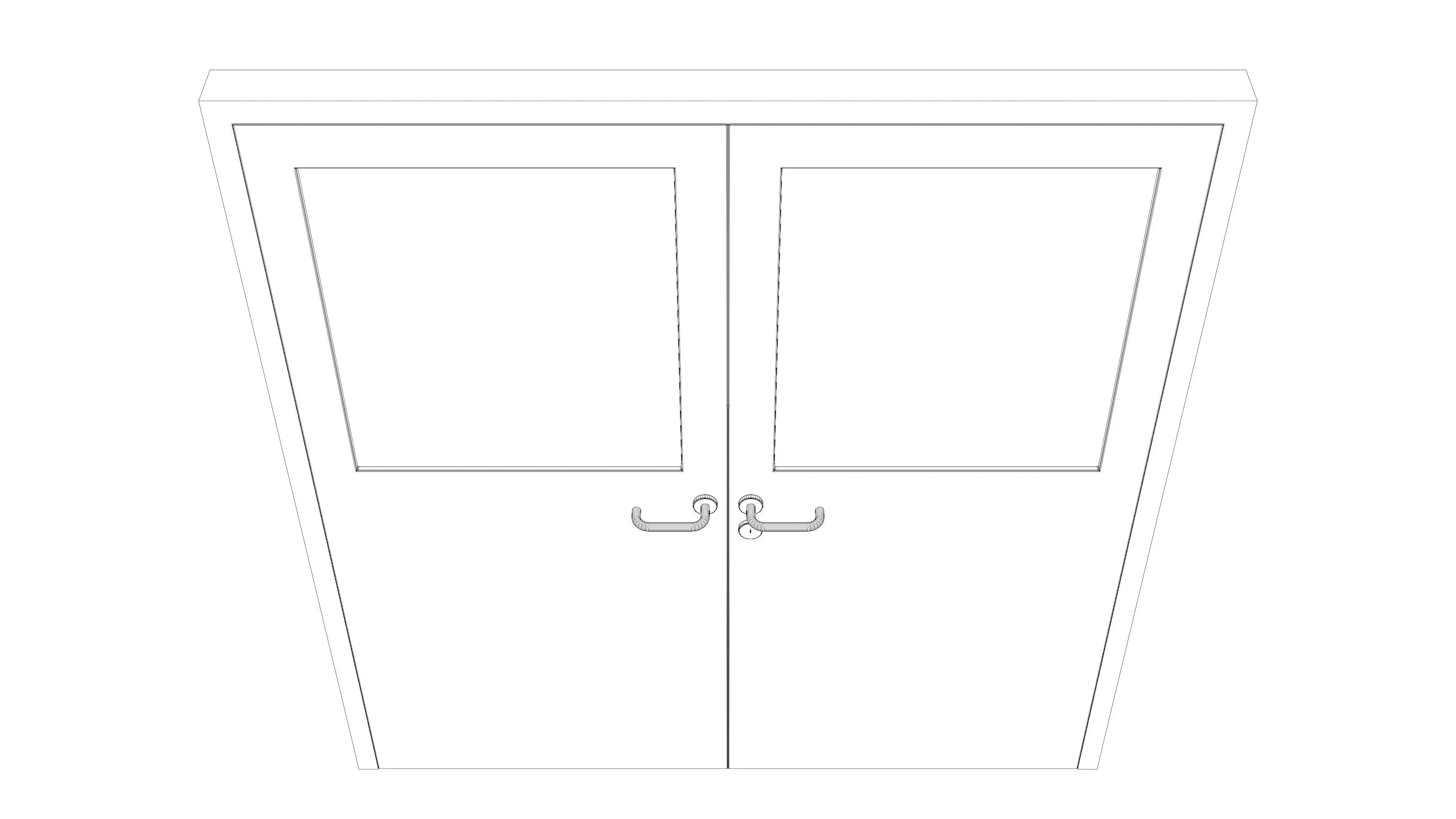 Door 25O36 3D model_5