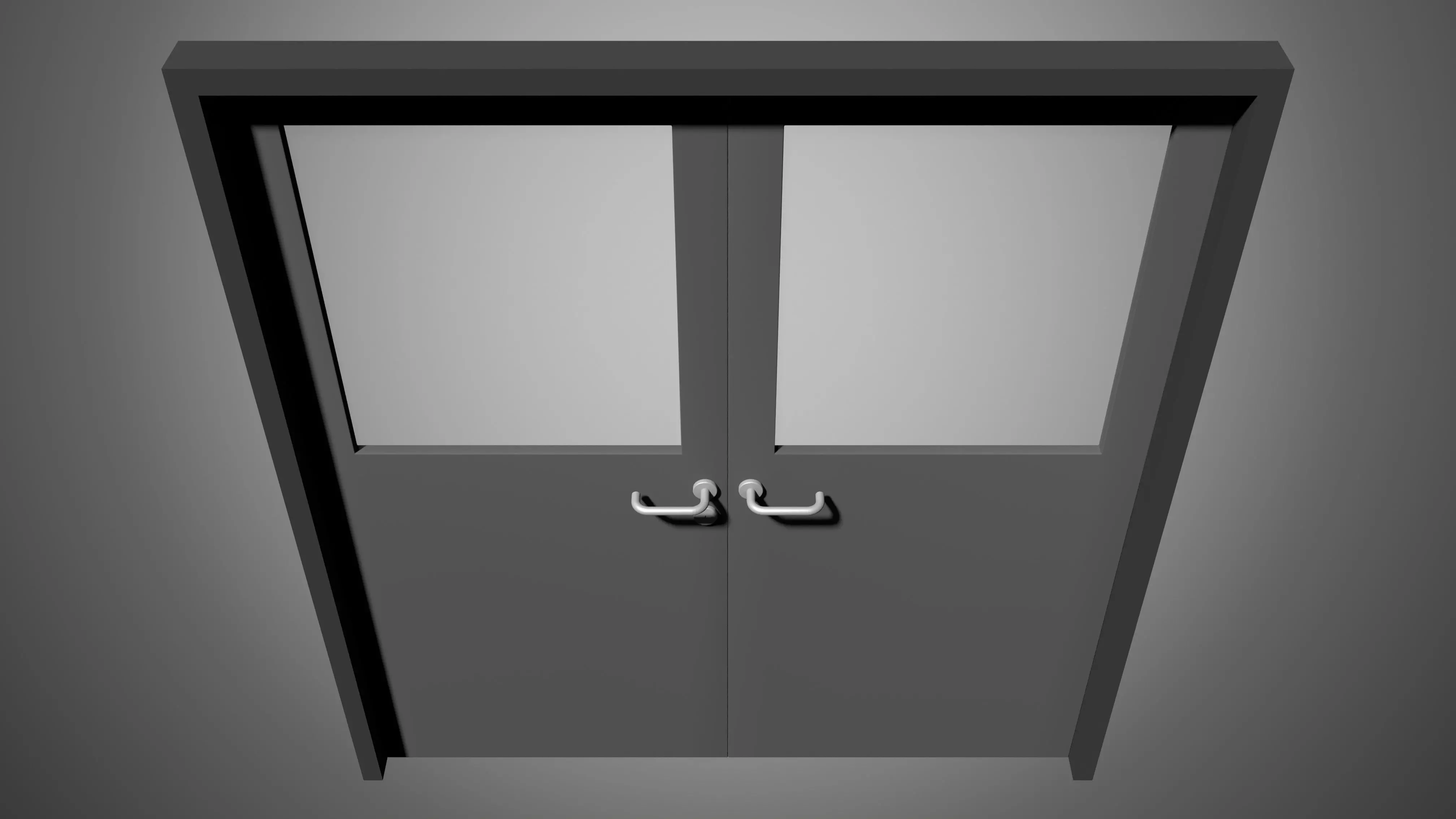 Door 25O36 3D model_4