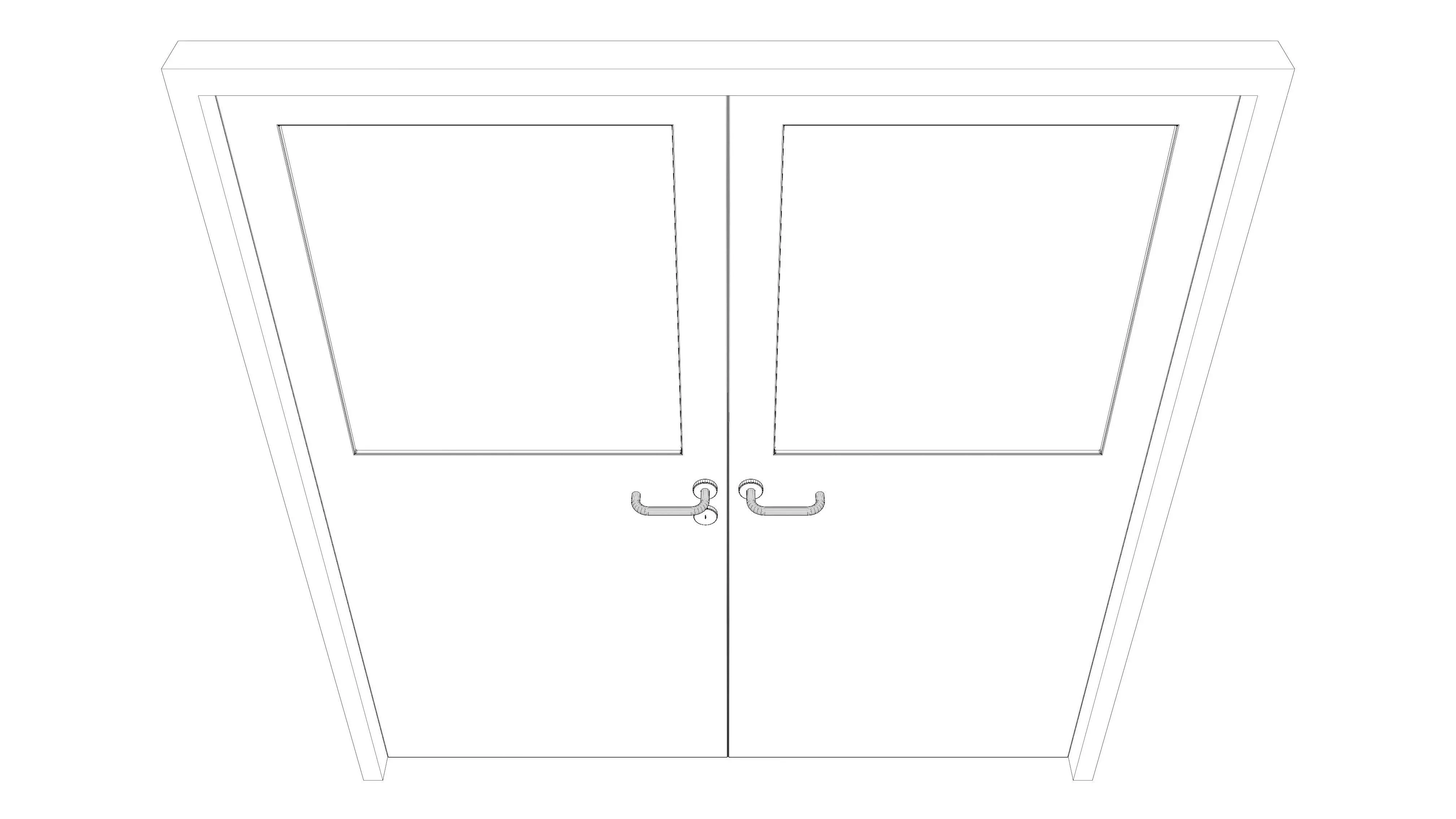 Door 25O36 3D model_9