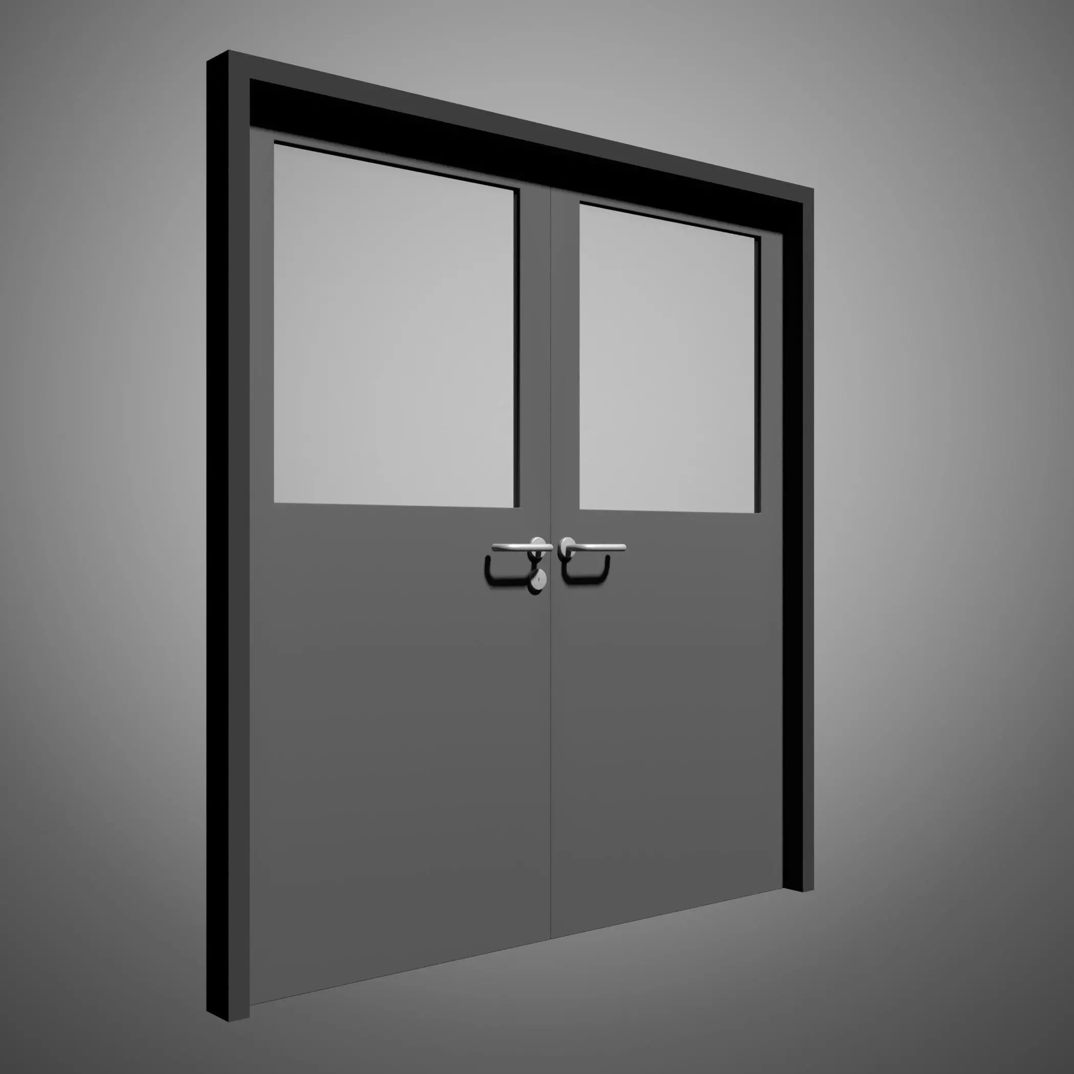Door 25O36 3D model_2