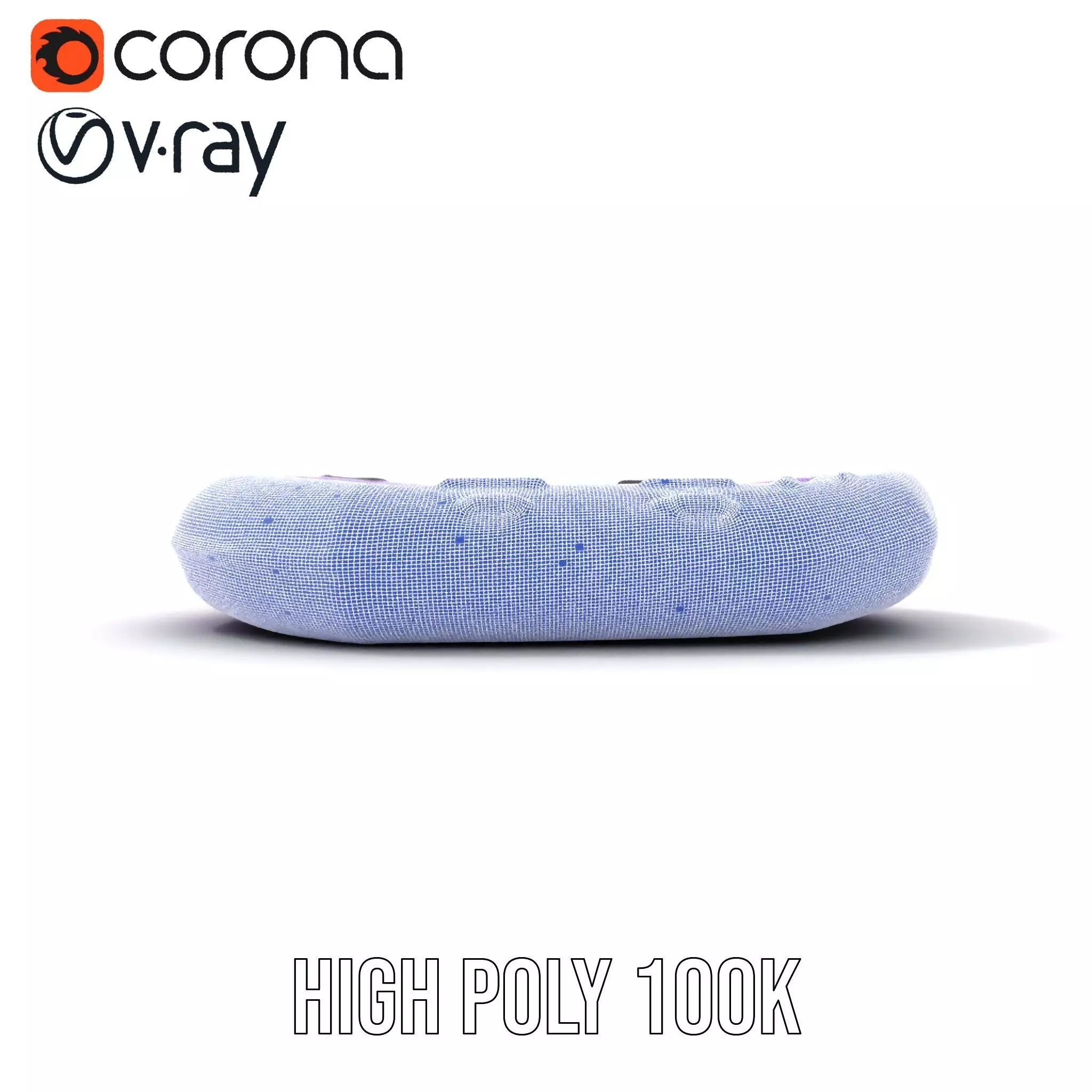 Vibrant Purple Raft model pack Low-poly 3D model_32