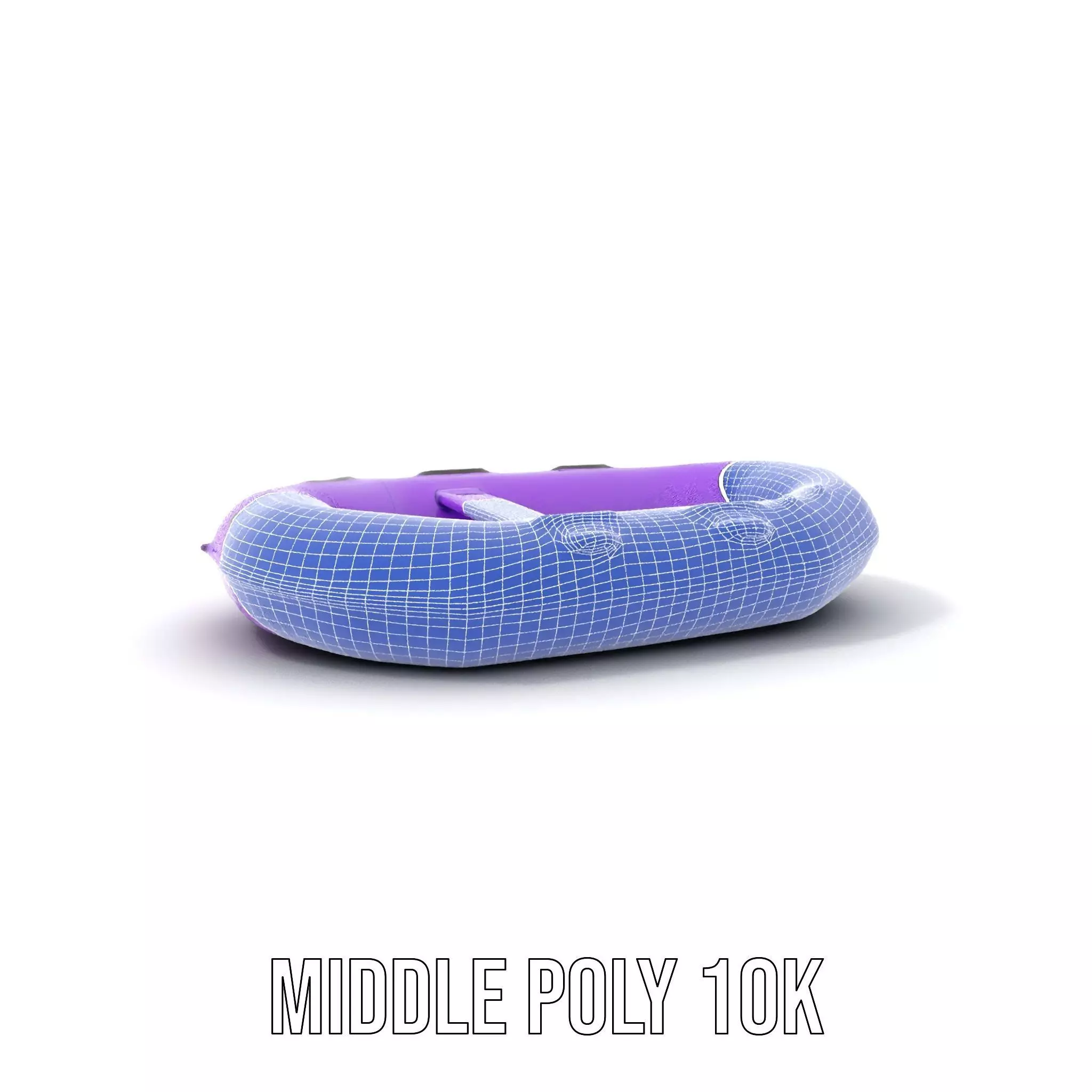 Vibrant Purple Raft model pack Low-poly 3D model_25