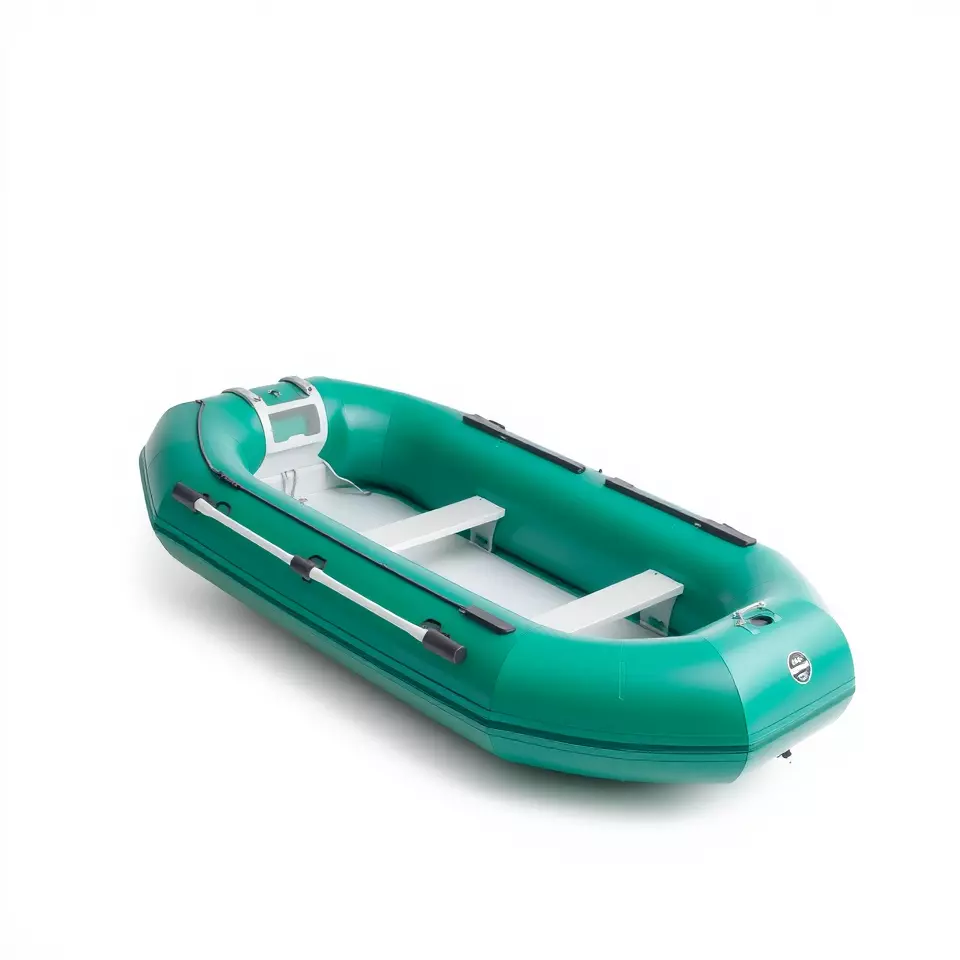 Emerald Inflatable Boat model pack Low-poly 3D model_2