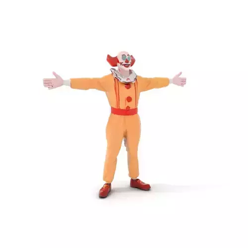 Cheerful Clown Costume model pack Low-poly 3D model