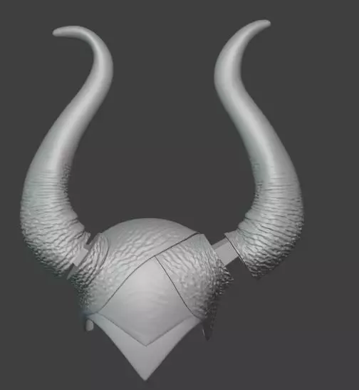 Maleficent Horns Headpiece Halloween and Cosplay 3D print model_4