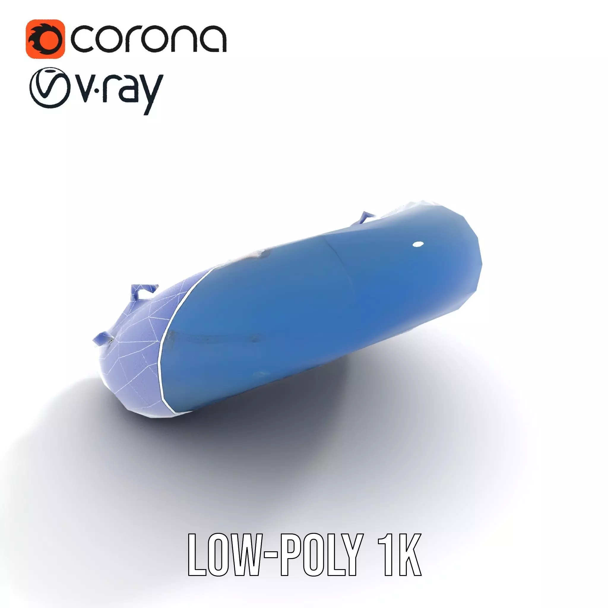 Navy Inflatable Boat model pack Low-poly 3D model_22