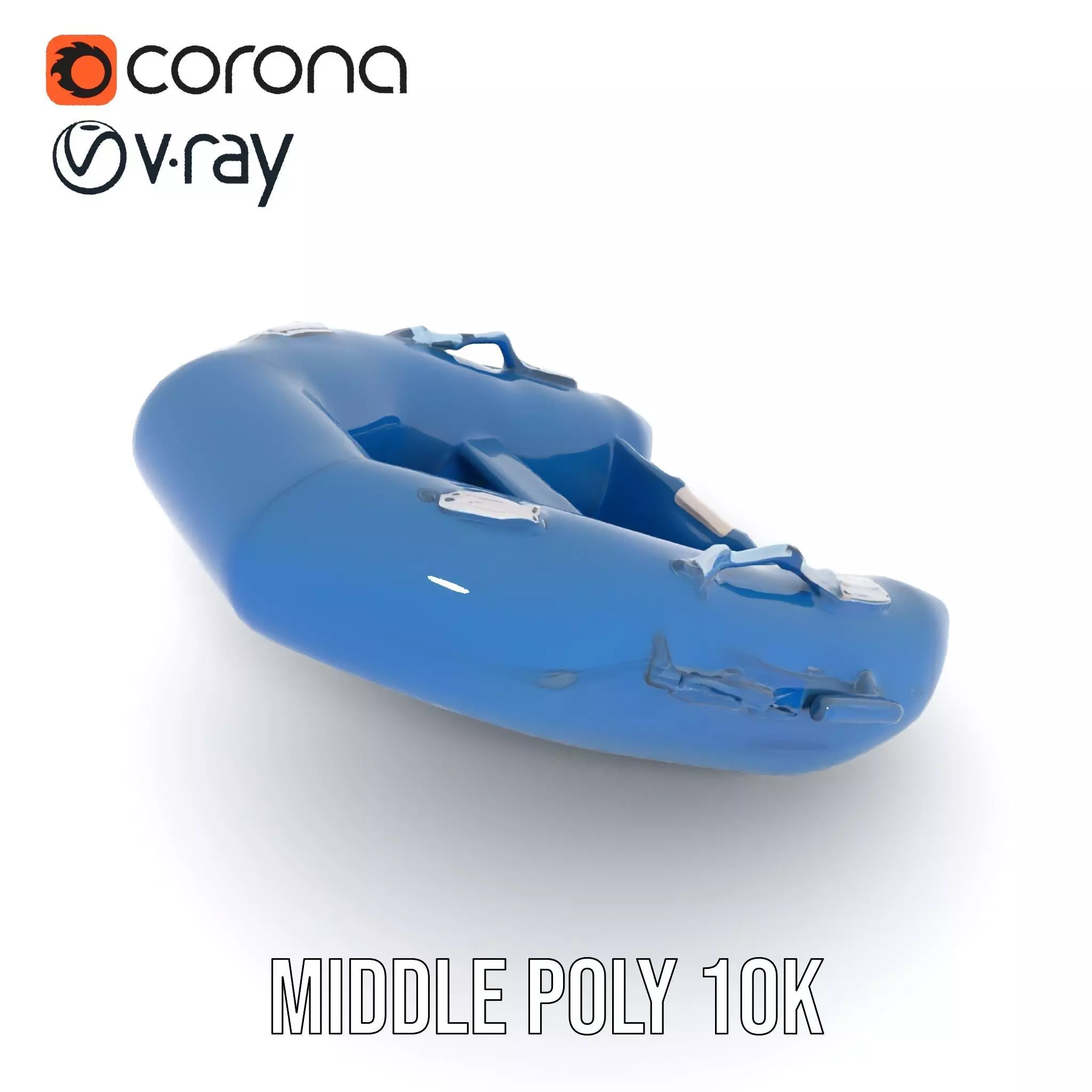Navy Inflatable Boat model pack Low-poly 3D model_13