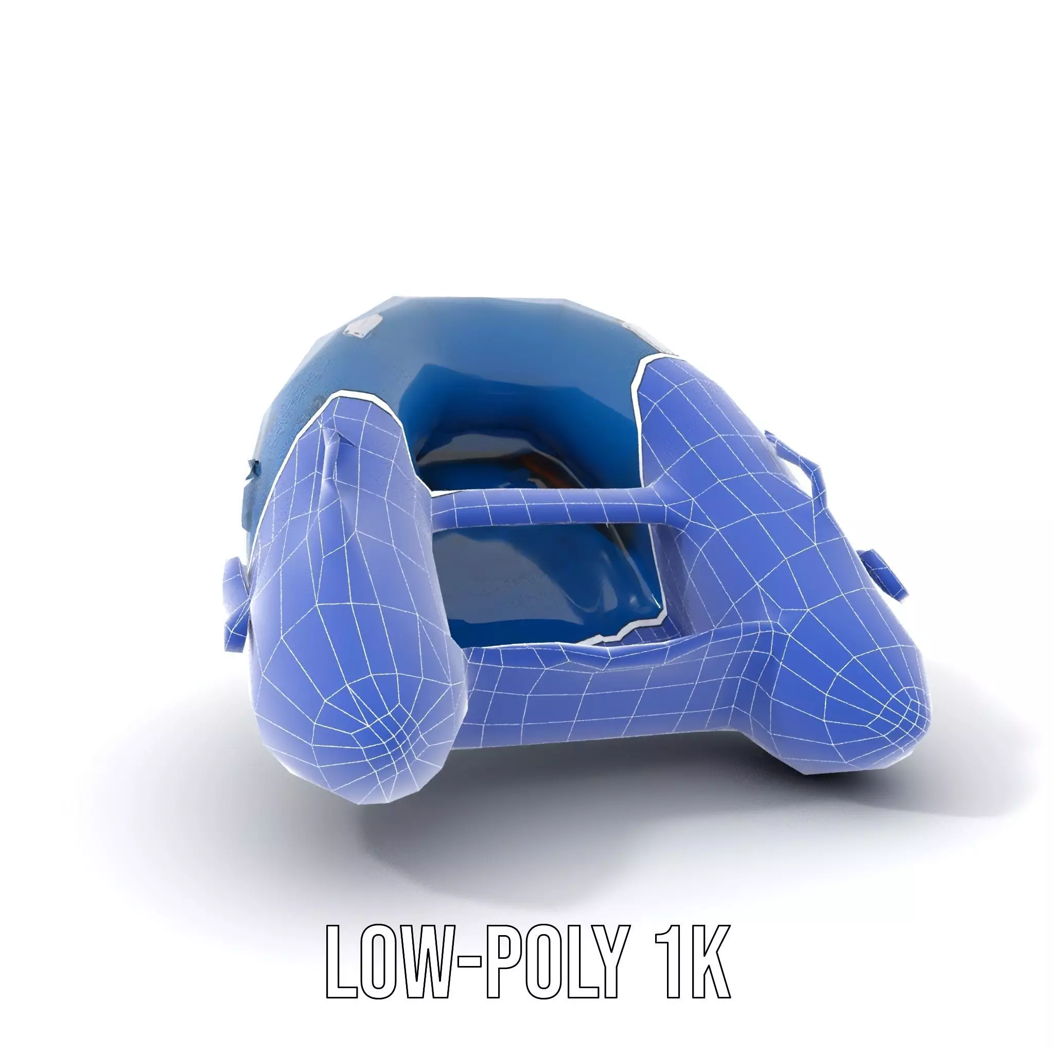 Navy Inflatable Boat model pack Low-poly 3D model_24