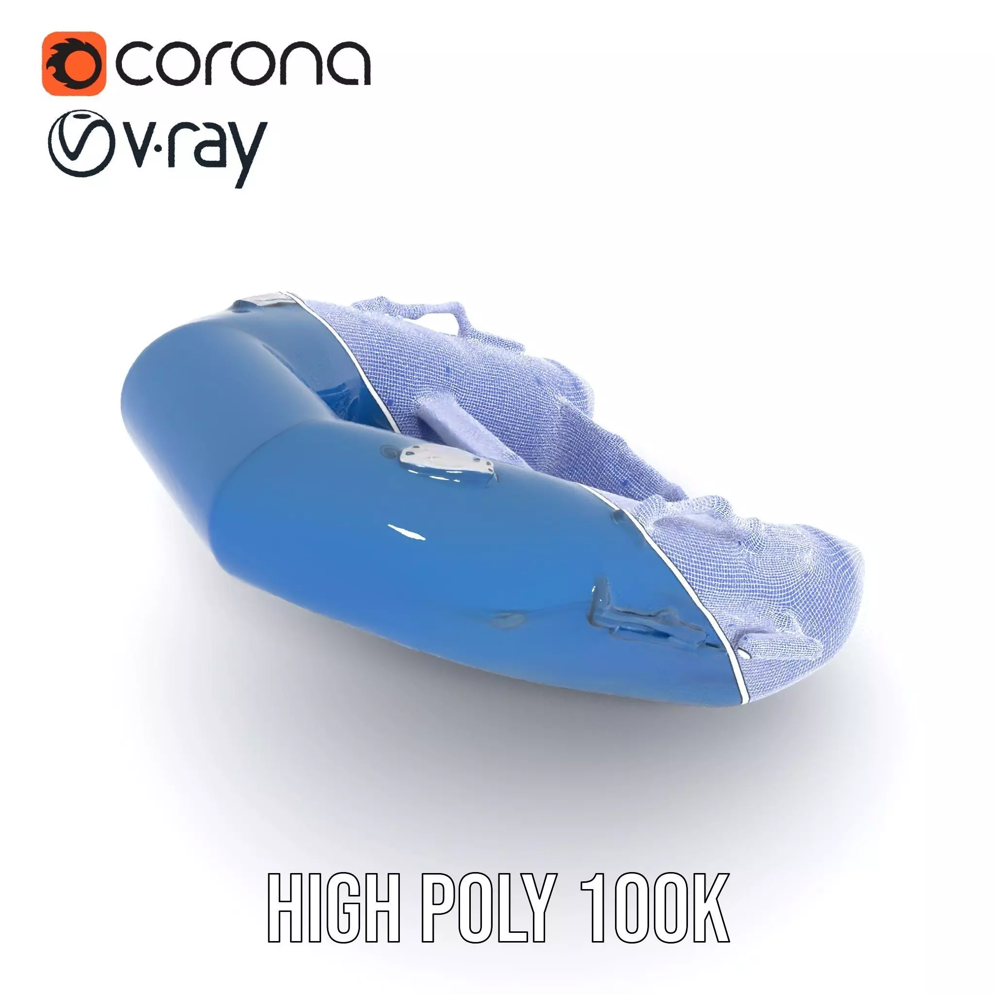 Navy Inflatable Boat model pack Low-poly 3D model_34