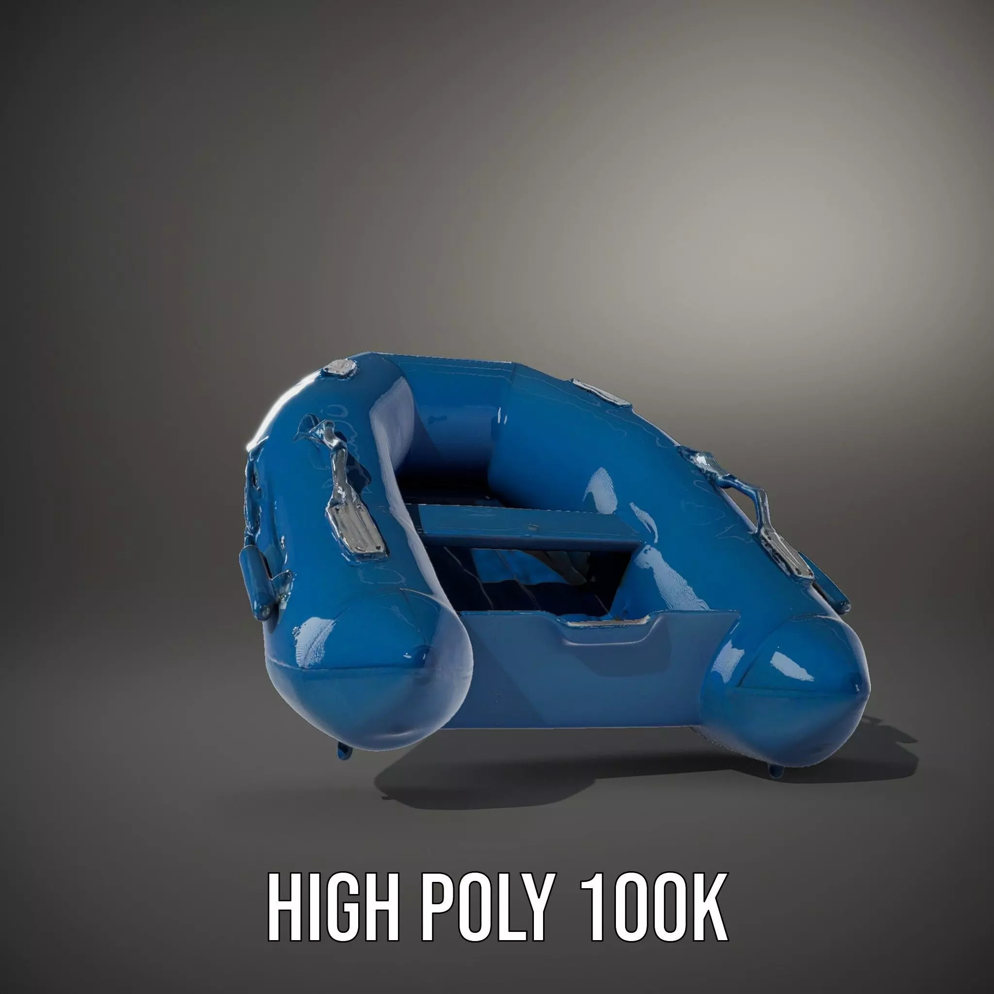 Navy Inflatable Boat model pack Low-poly 3D model_10