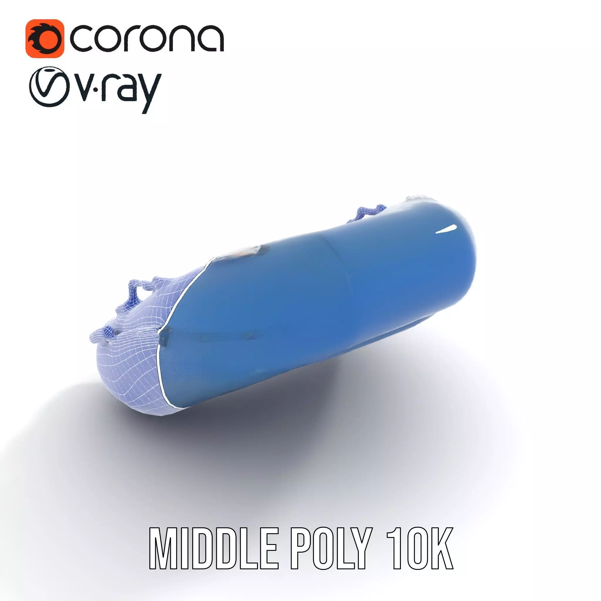 Navy Inflatable Boat model pack Low-poly 3D model_21