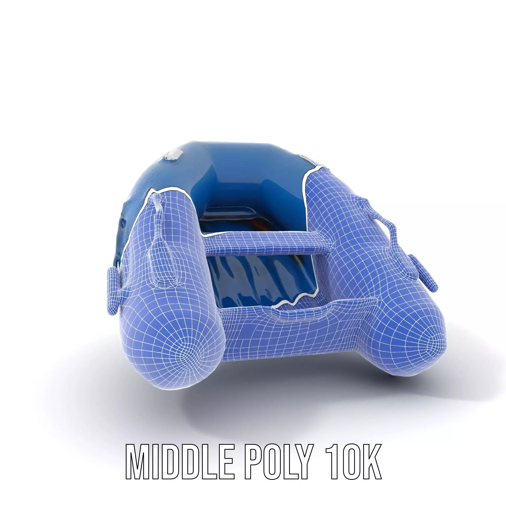 Navy Inflatable Boat model pack Low-poly 3D model_26