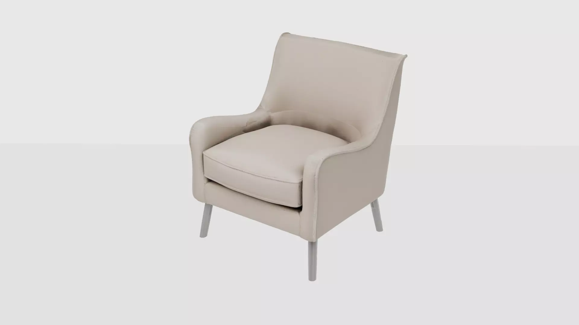 SILLA TIPO OXFORD 3D model