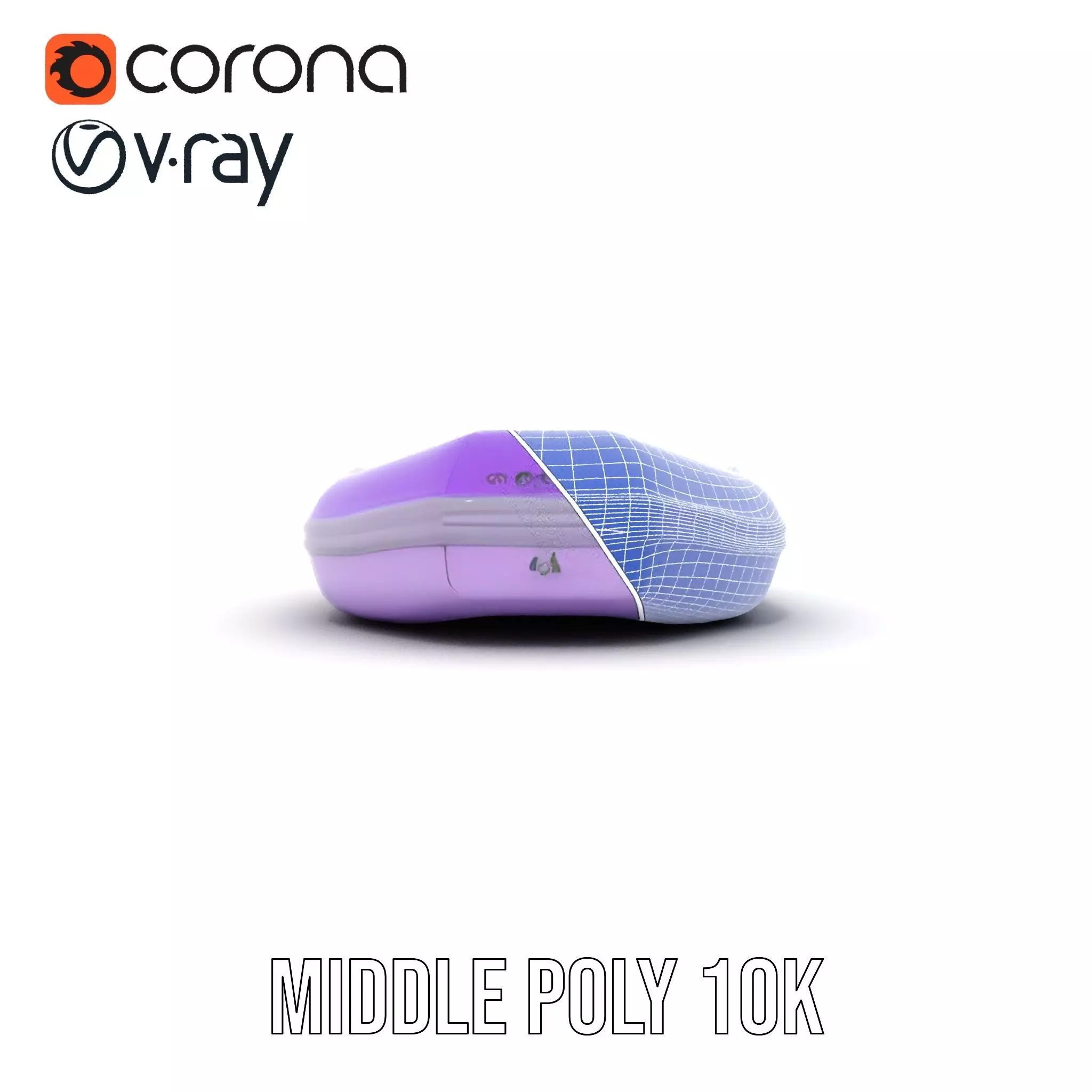 Vibrant Purple Raft model pack Low-poly 3D model_30