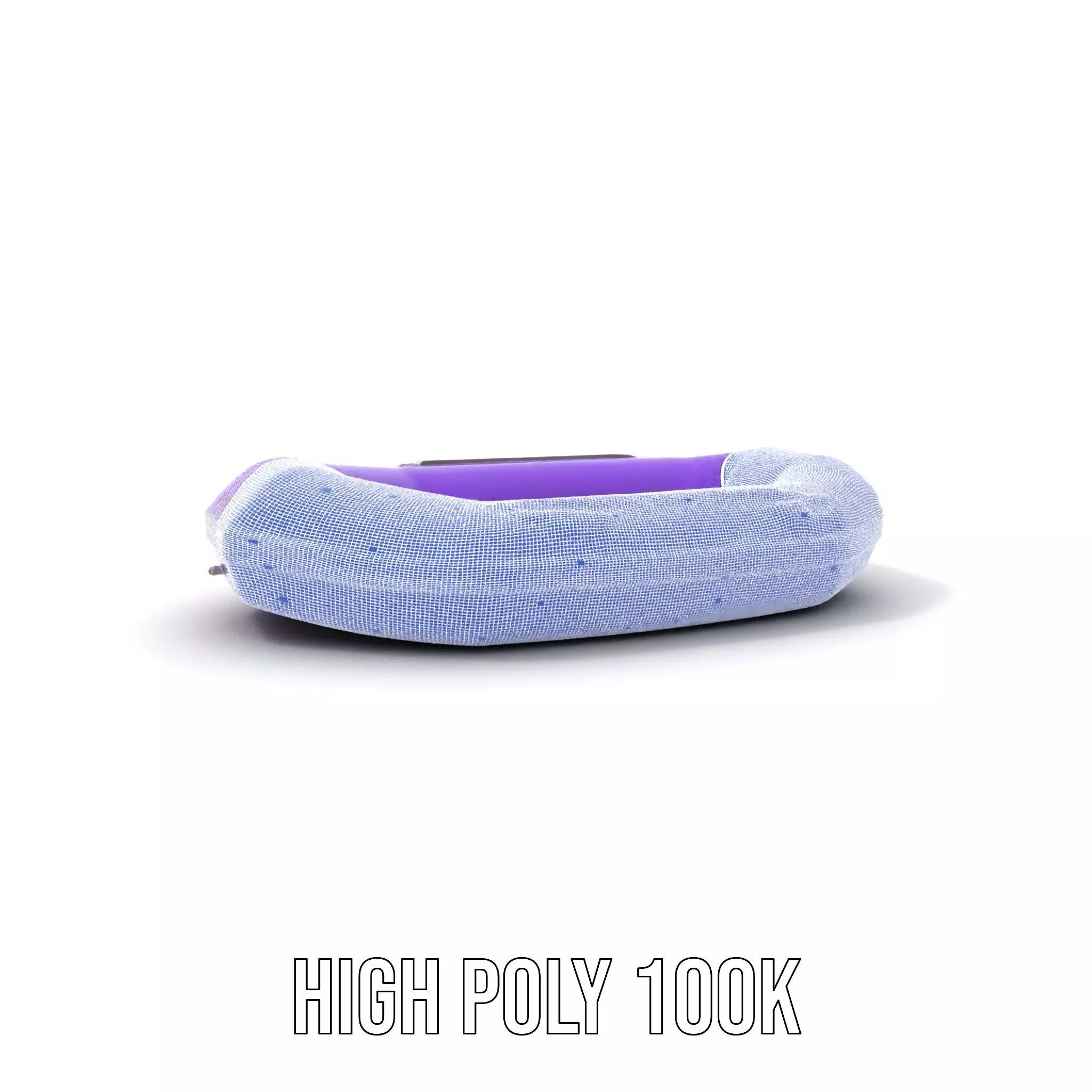 Vibrant Purple Raft model pack Low-poly 3D model_4