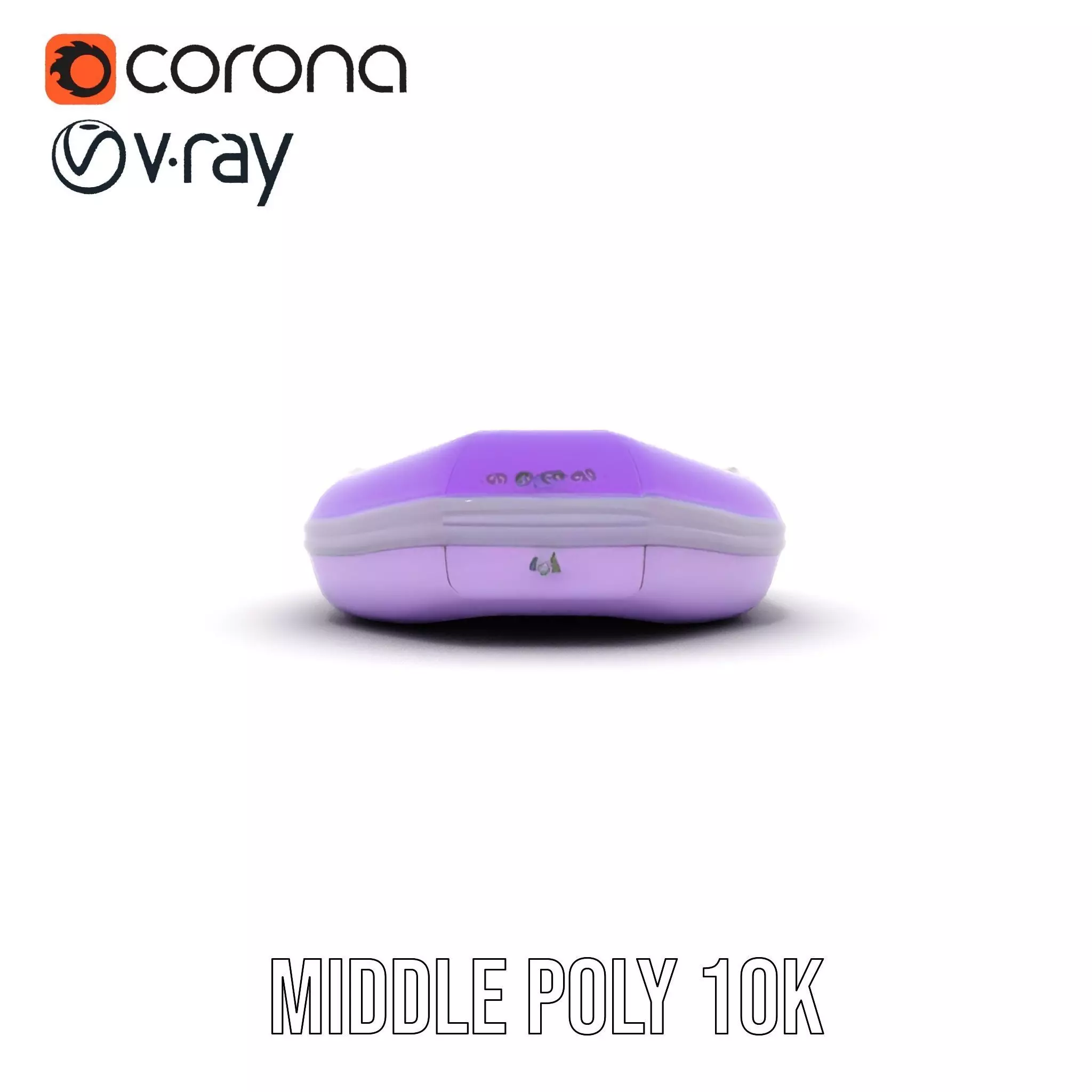 Vibrant Purple Raft model pack Low-poly 3D model_6