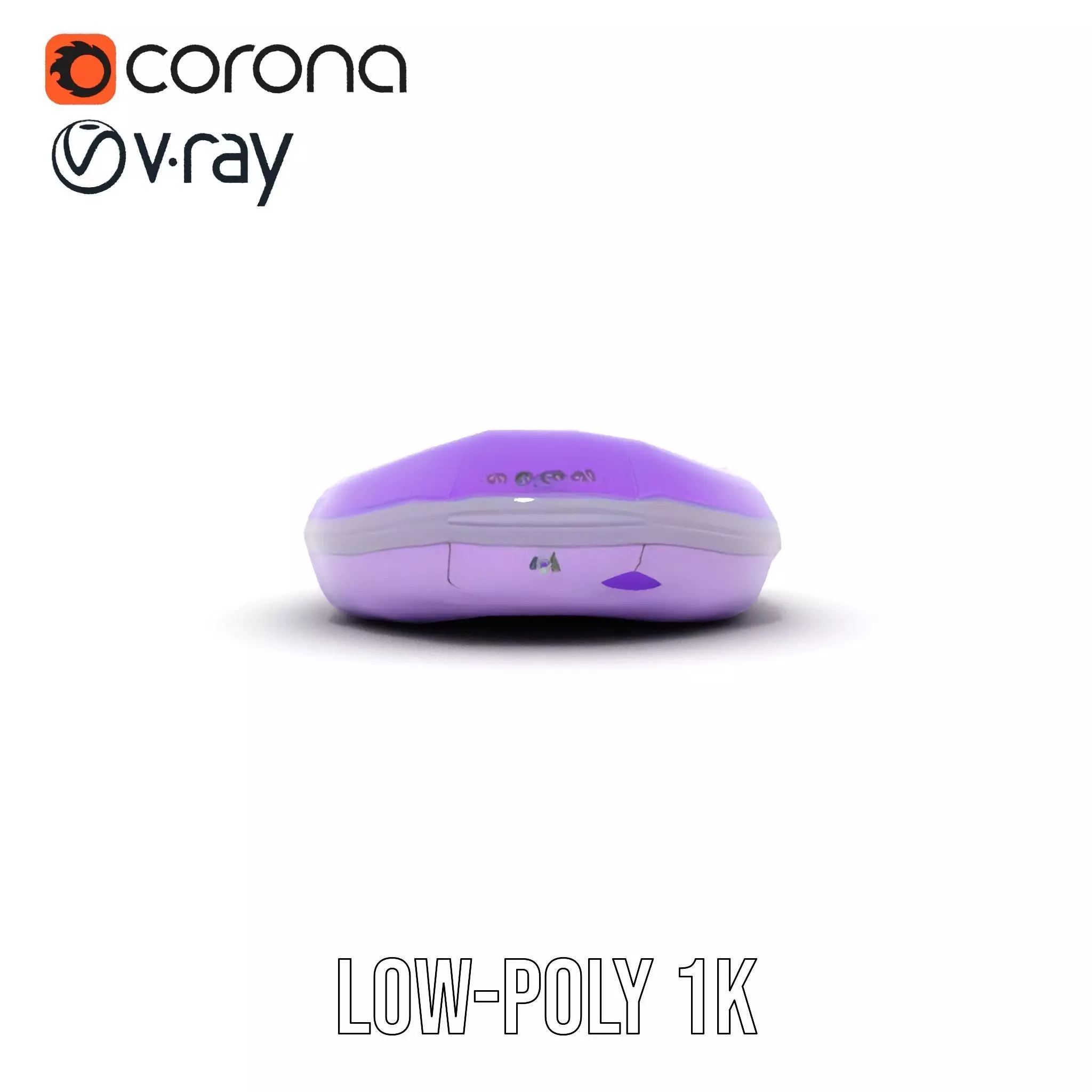 Vibrant Purple Raft model pack Low-poly 3D model_28