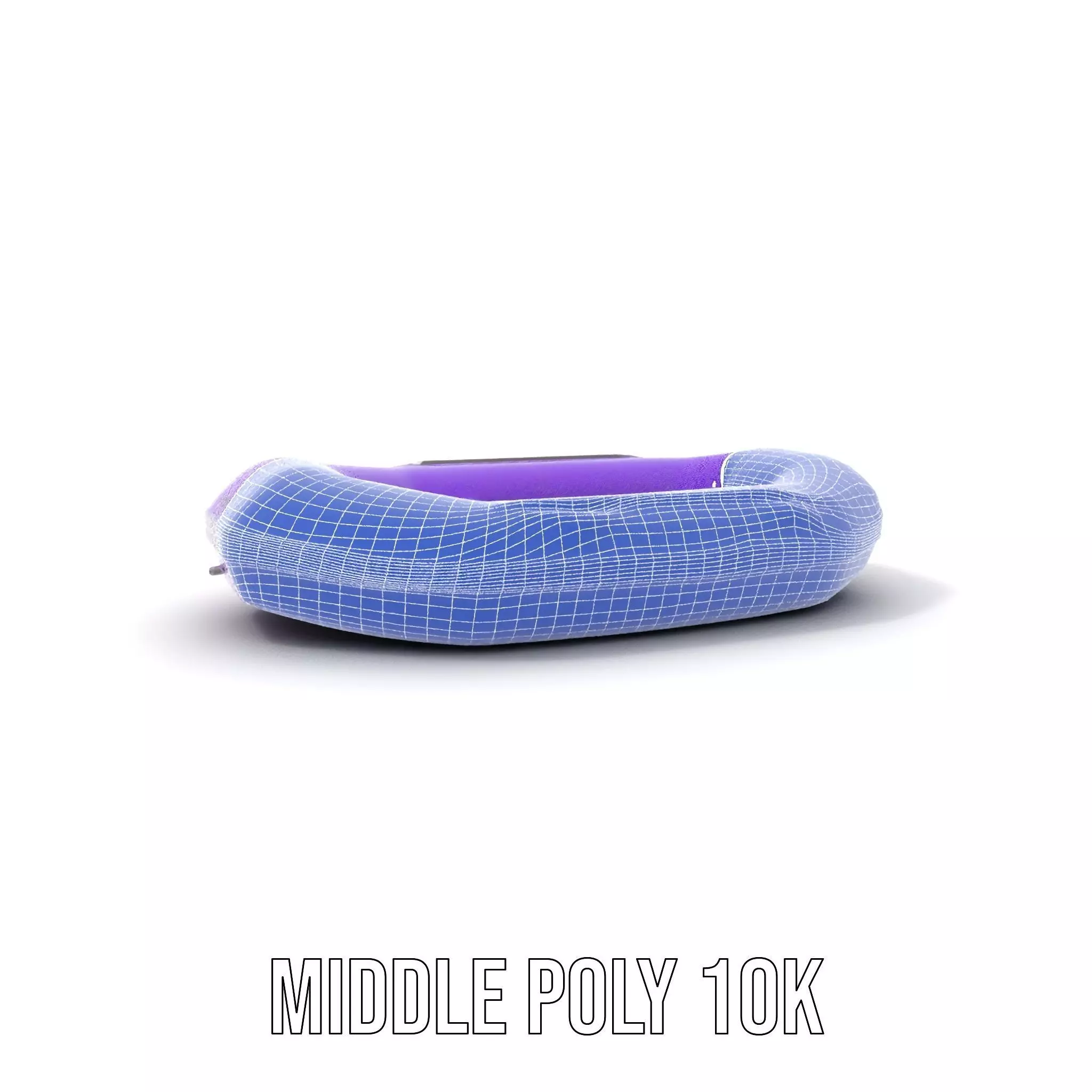Vibrant Purple Raft model pack Low-poly 3D model_18
