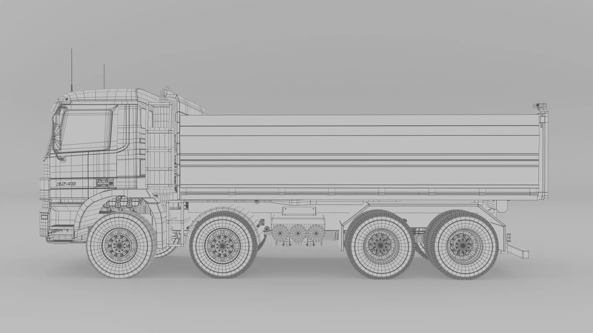 MERCEDES-BENZ ACTROS 3246 C9792 3D model_16