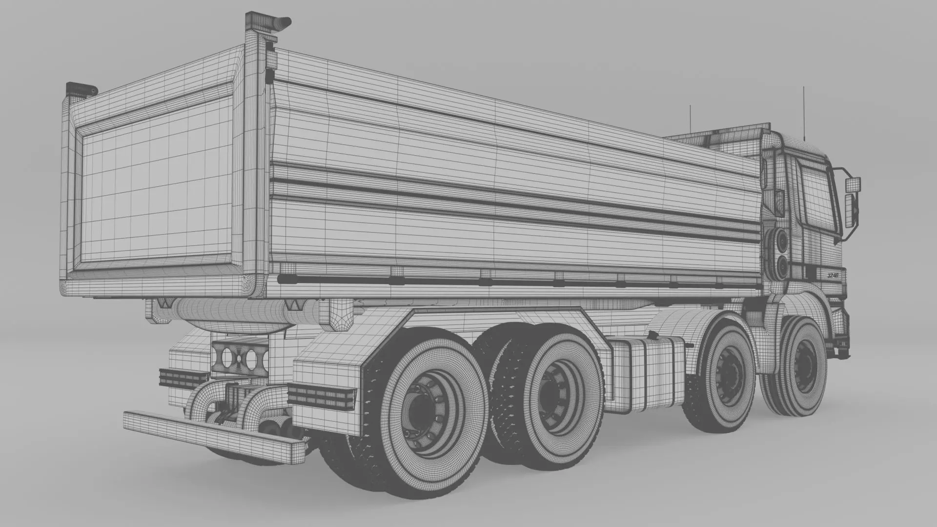 MERCEDES-BENZ ACTROS 3246 C9792 3D model_23