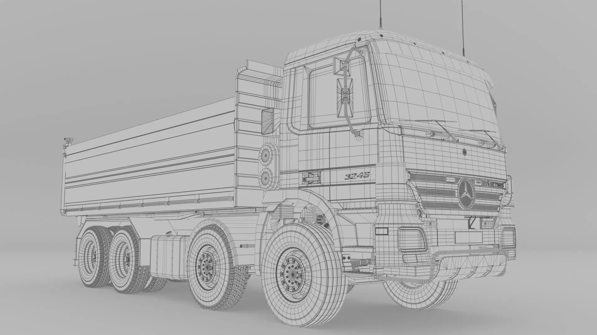 MERCEDES-BENZ ACTROS 3246 C9792 3D model_26