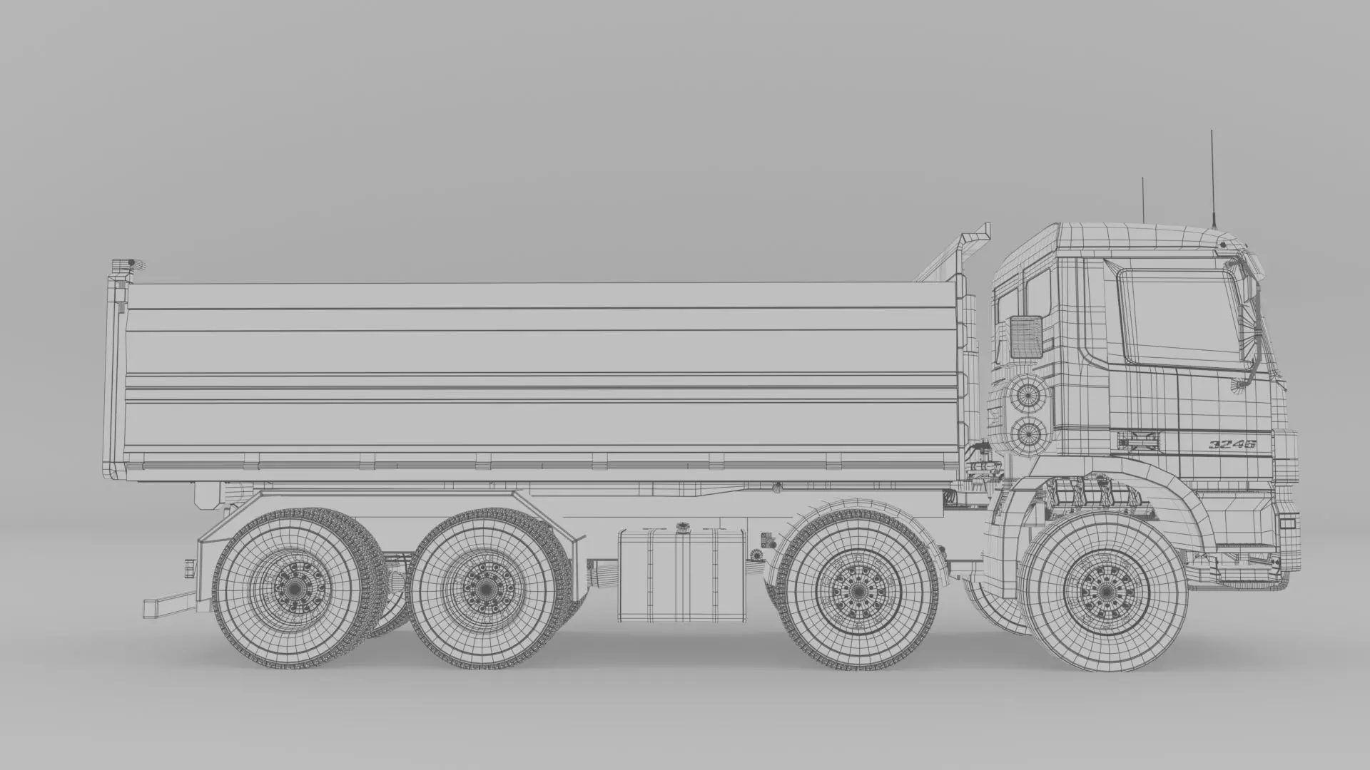 MERCEDES-BENZ ACTROS 3246 C9792 3D model_24