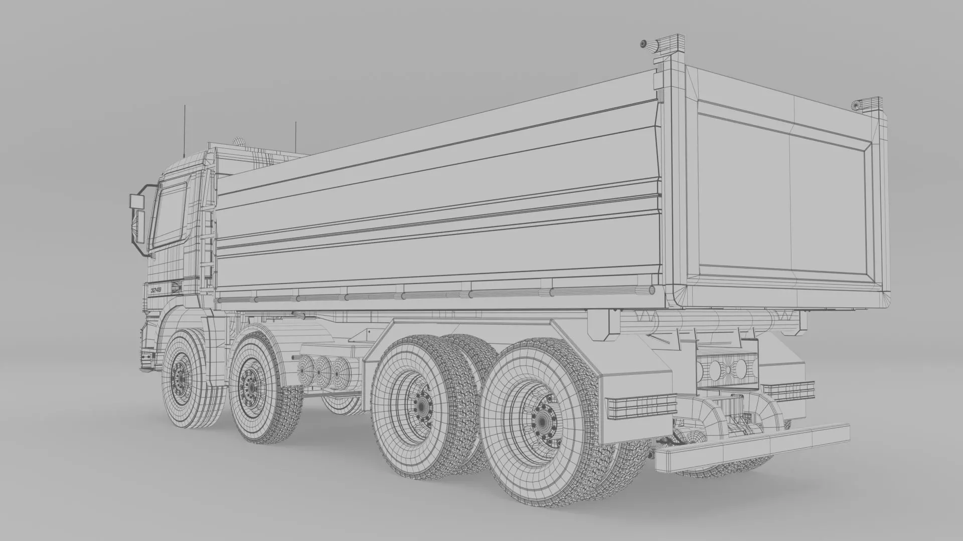 MERCEDES-BENZ ACTROS 3246 C9792 3D model_18