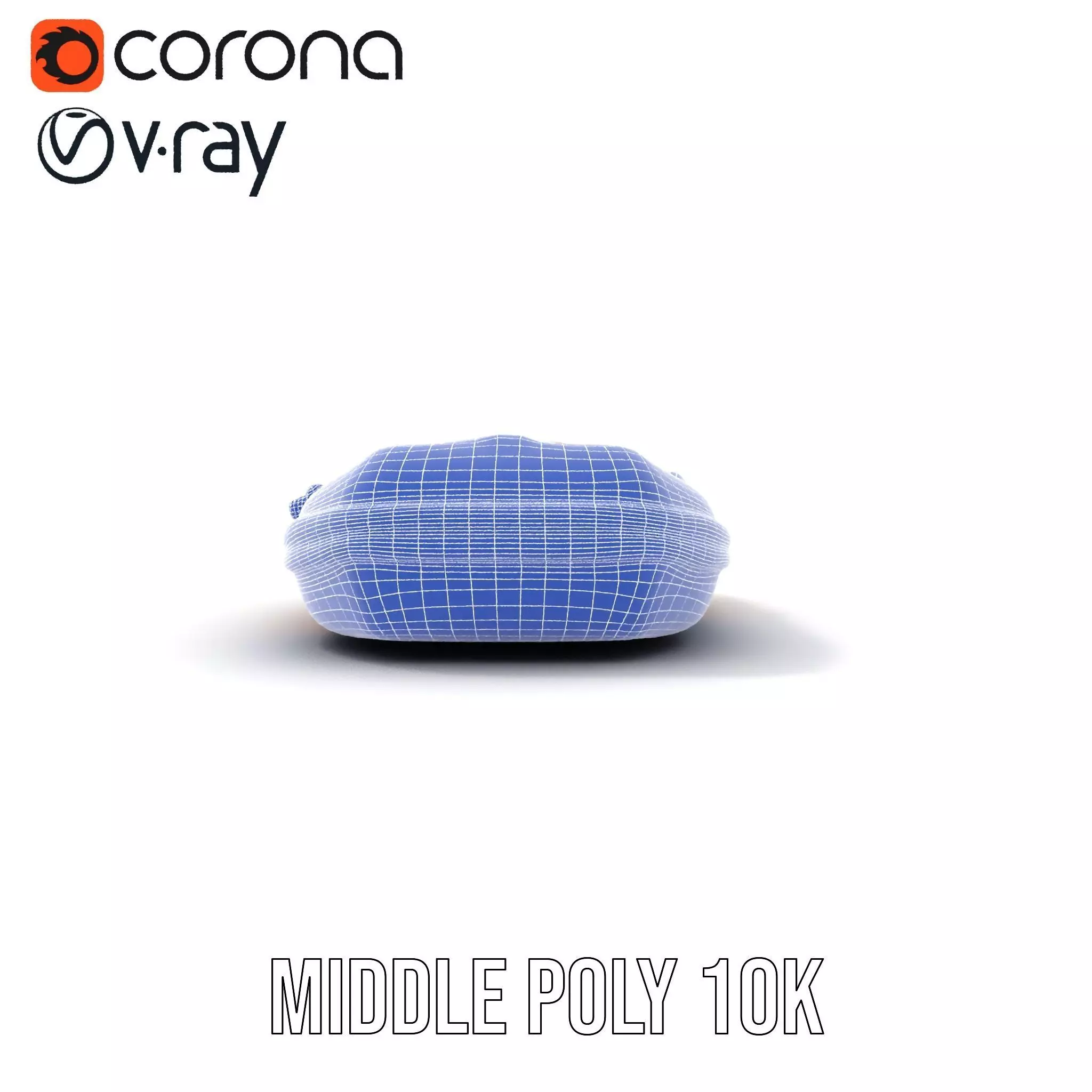 Orange Inflatable Raft model pack Low-poly 3D model_26