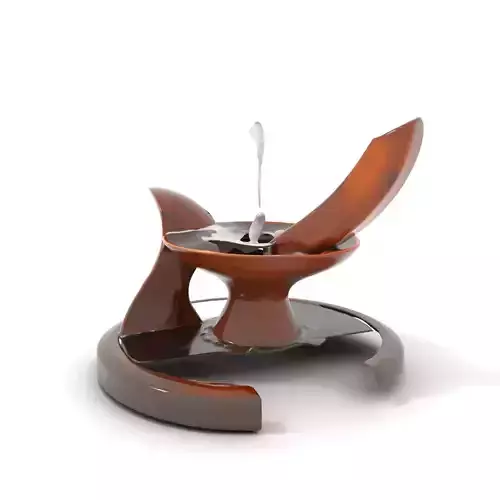 Copper Arc Fountain model pack