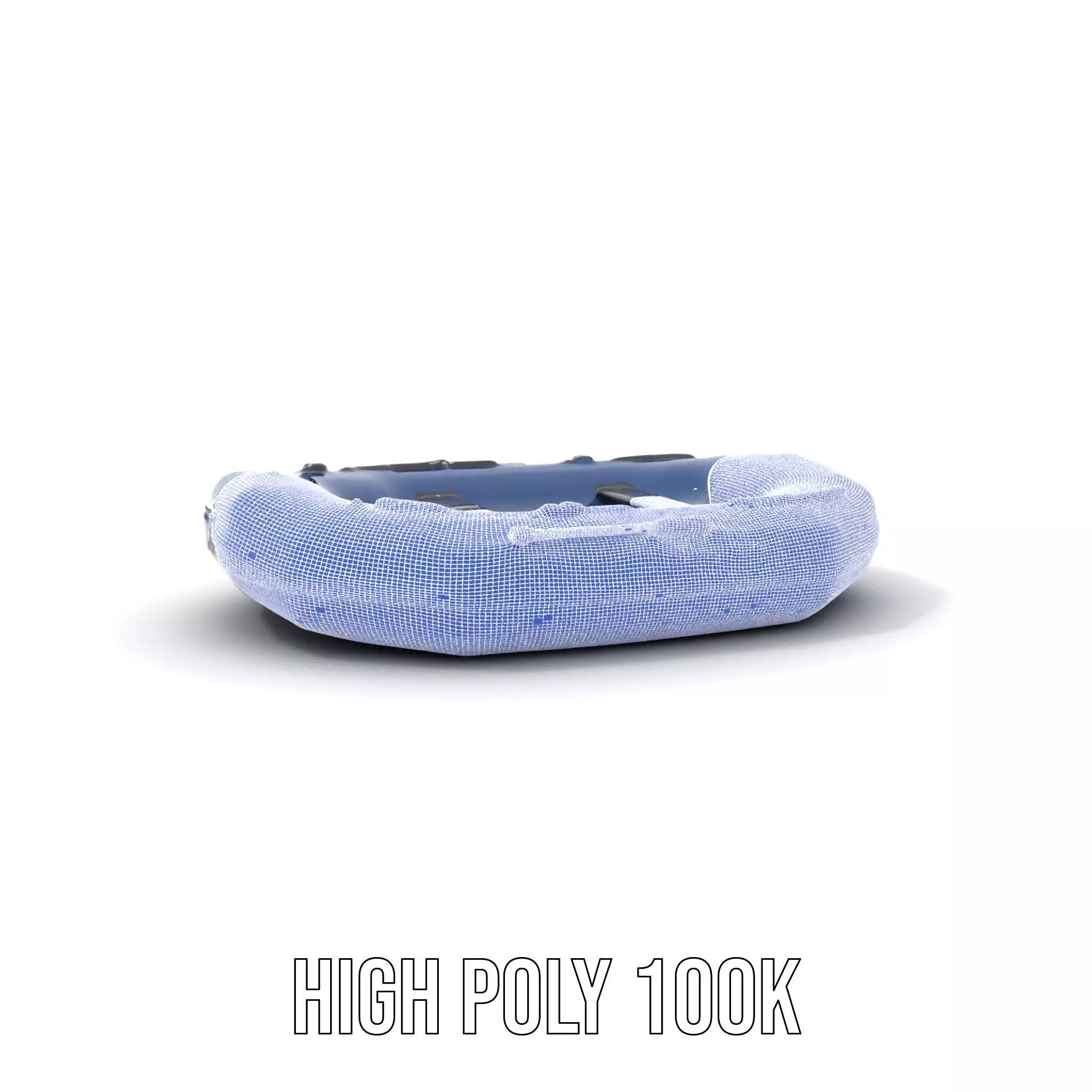 Navy Rubber Boat model pack Low-poly 3D model_4