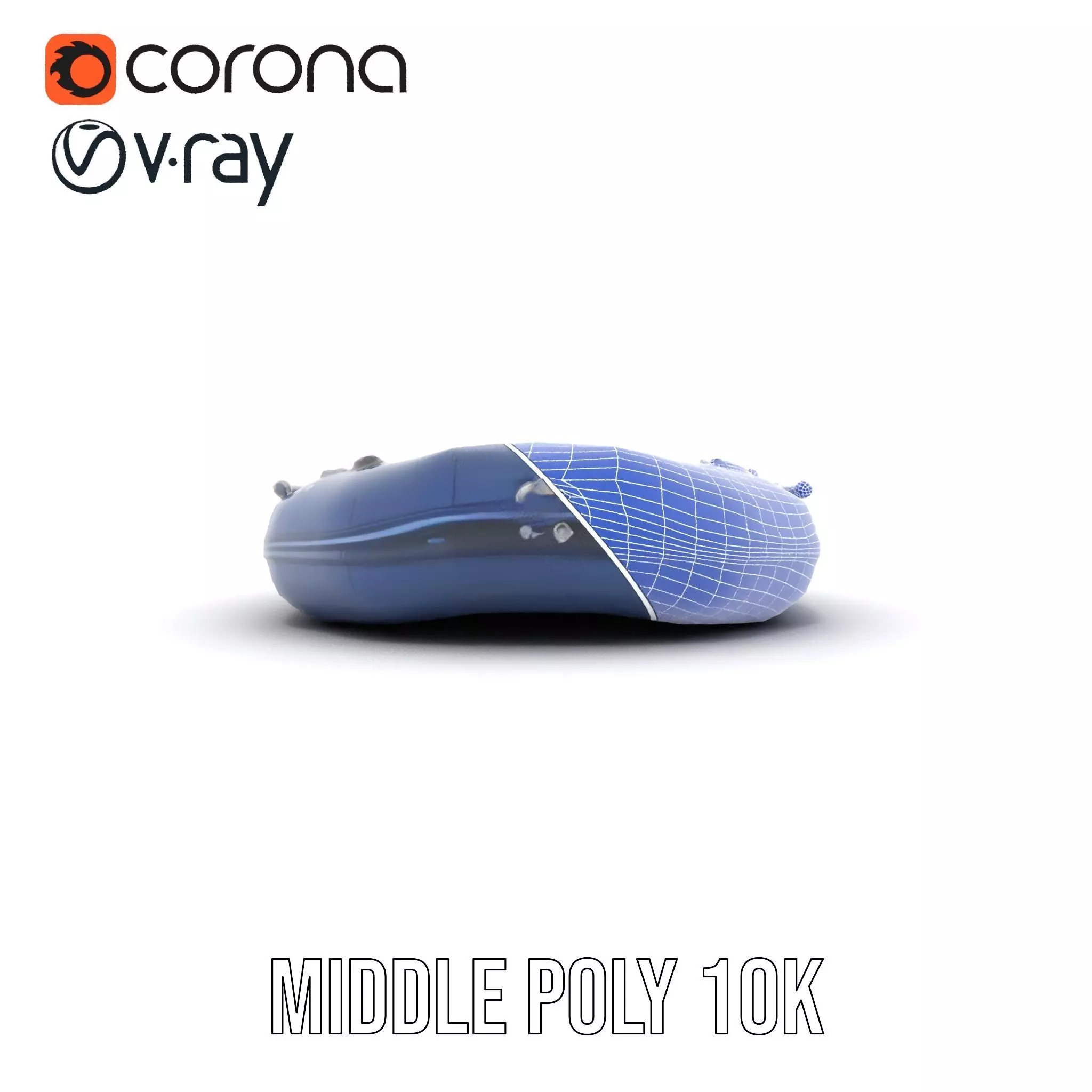 Navy Rubber Boat model pack Low-poly 3D model_29