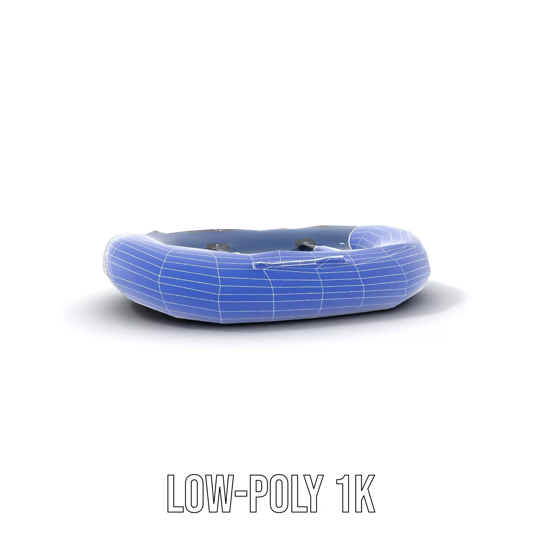 Navy Rubber Boat model pack Low-poly 3D model_25