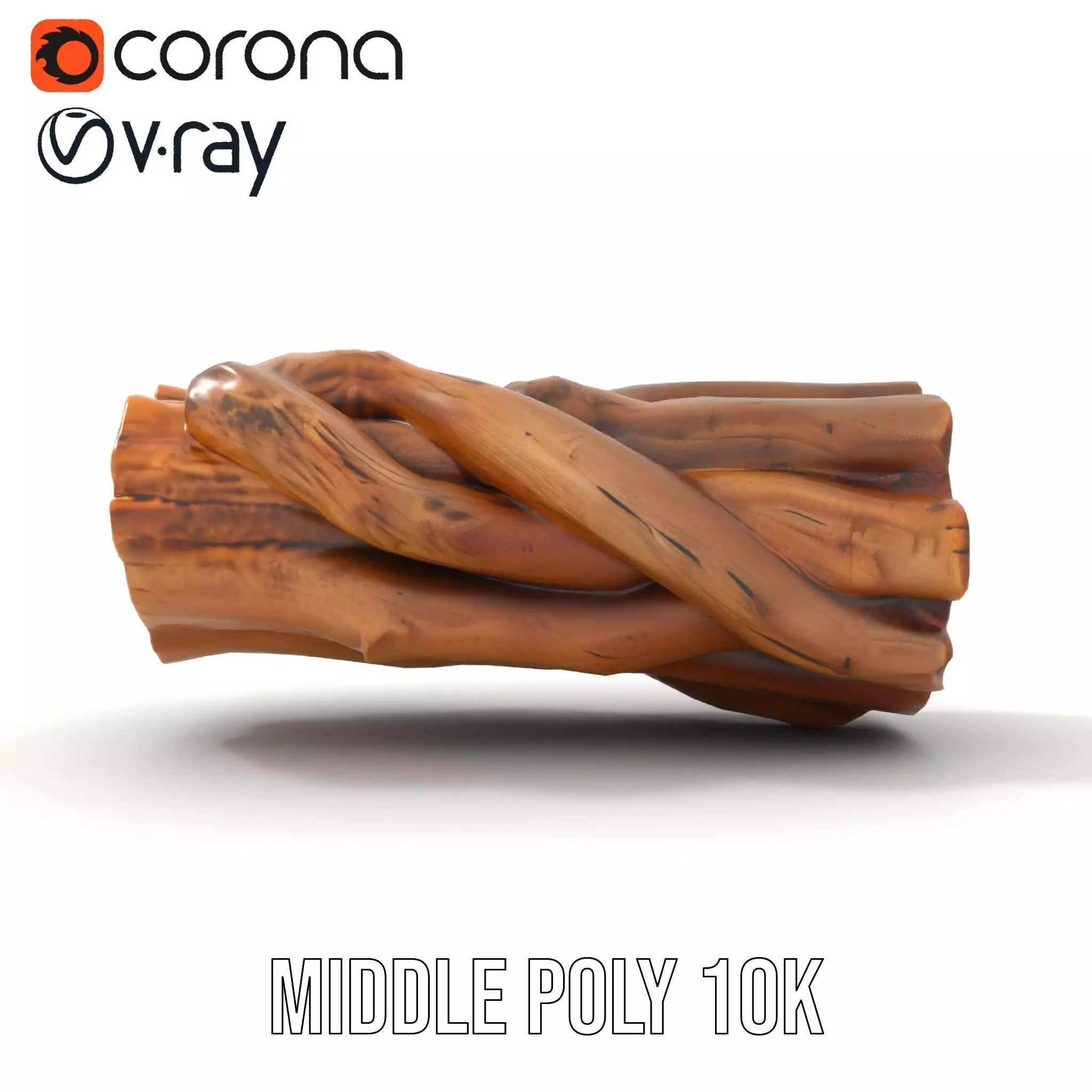 Twisted Timber model pack Low-poly 3D model_6