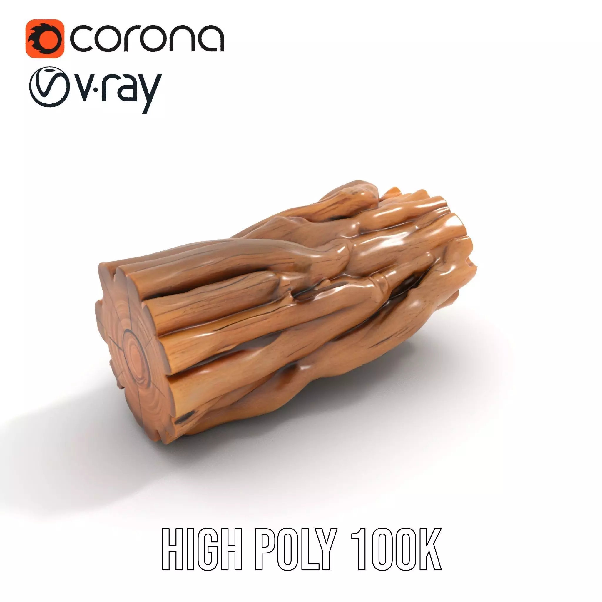 Twisted Timber model pack Low-poly 3D model_17