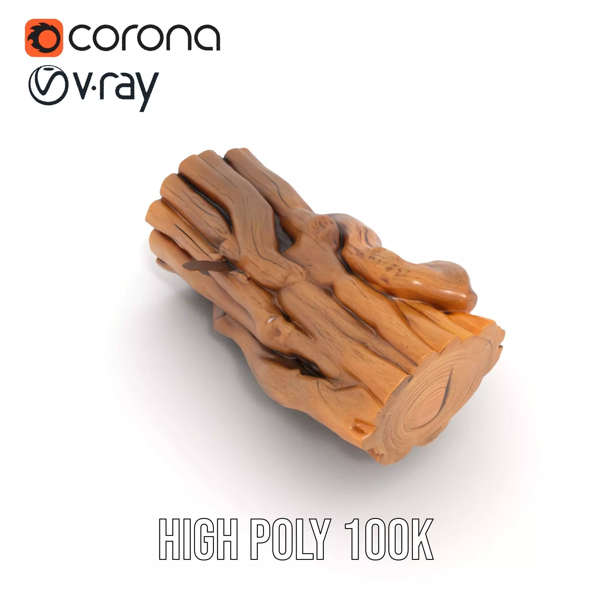 Twisted Timber model pack Low-poly 3D model_28