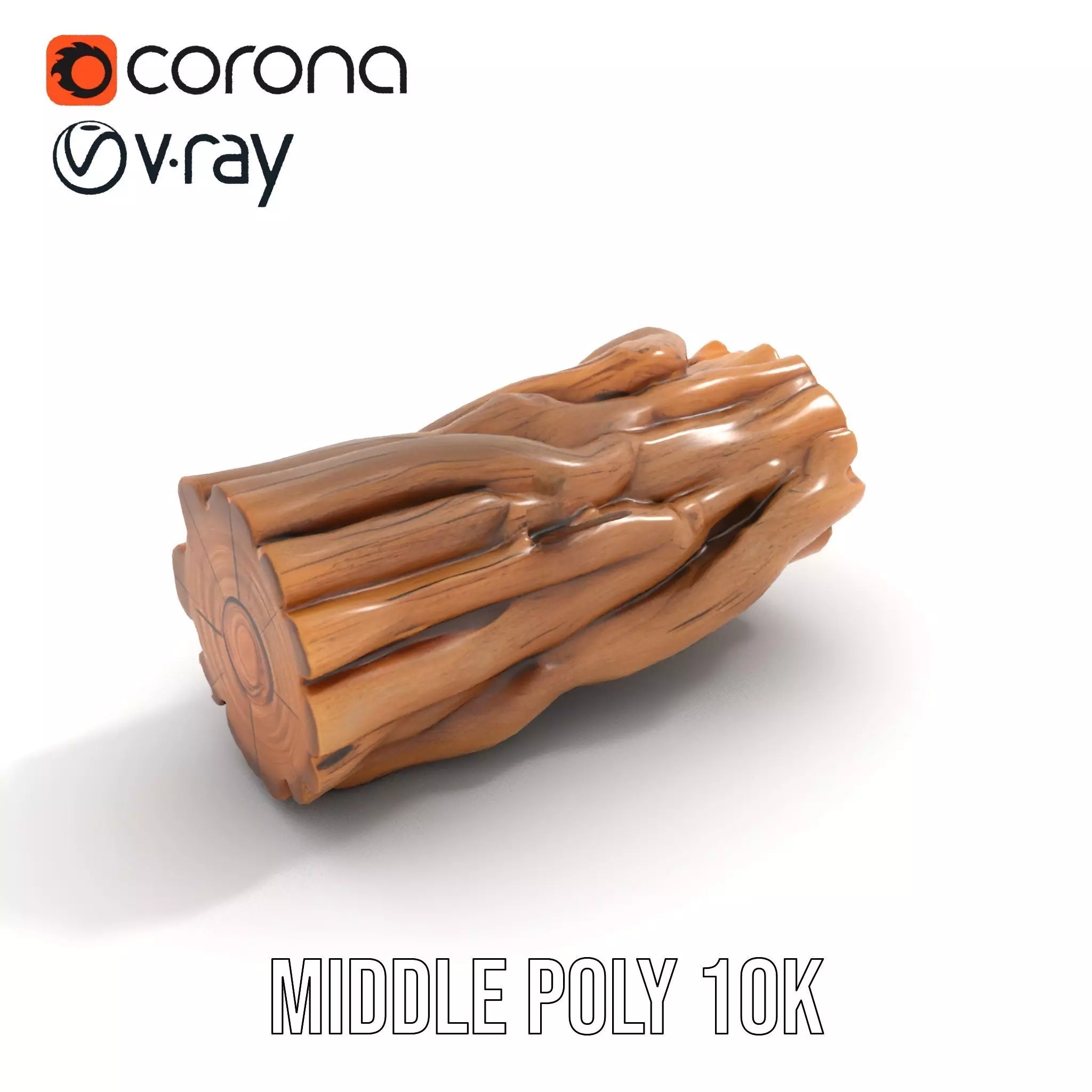 Twisted Timber model pack Low-poly 3D model_5
