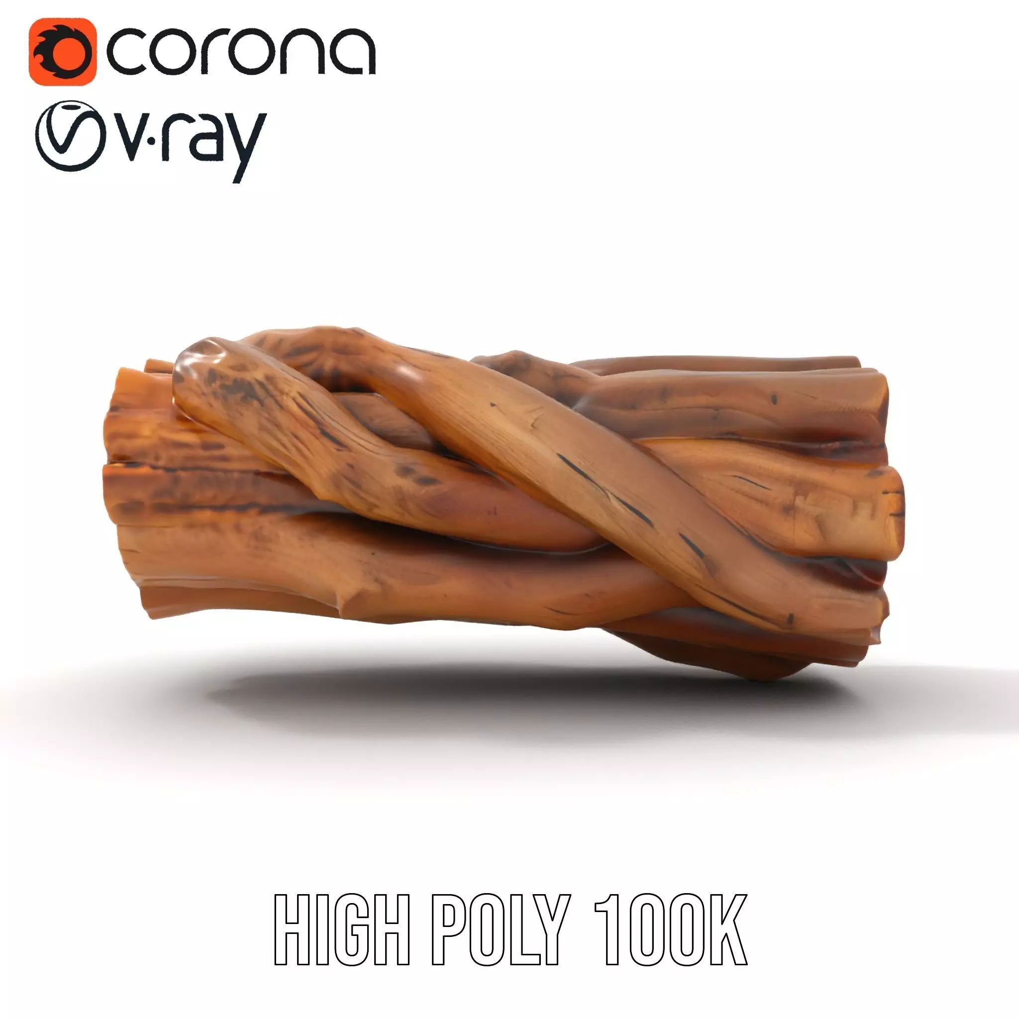 Twisted Timber model pack Low-poly 3D model_32