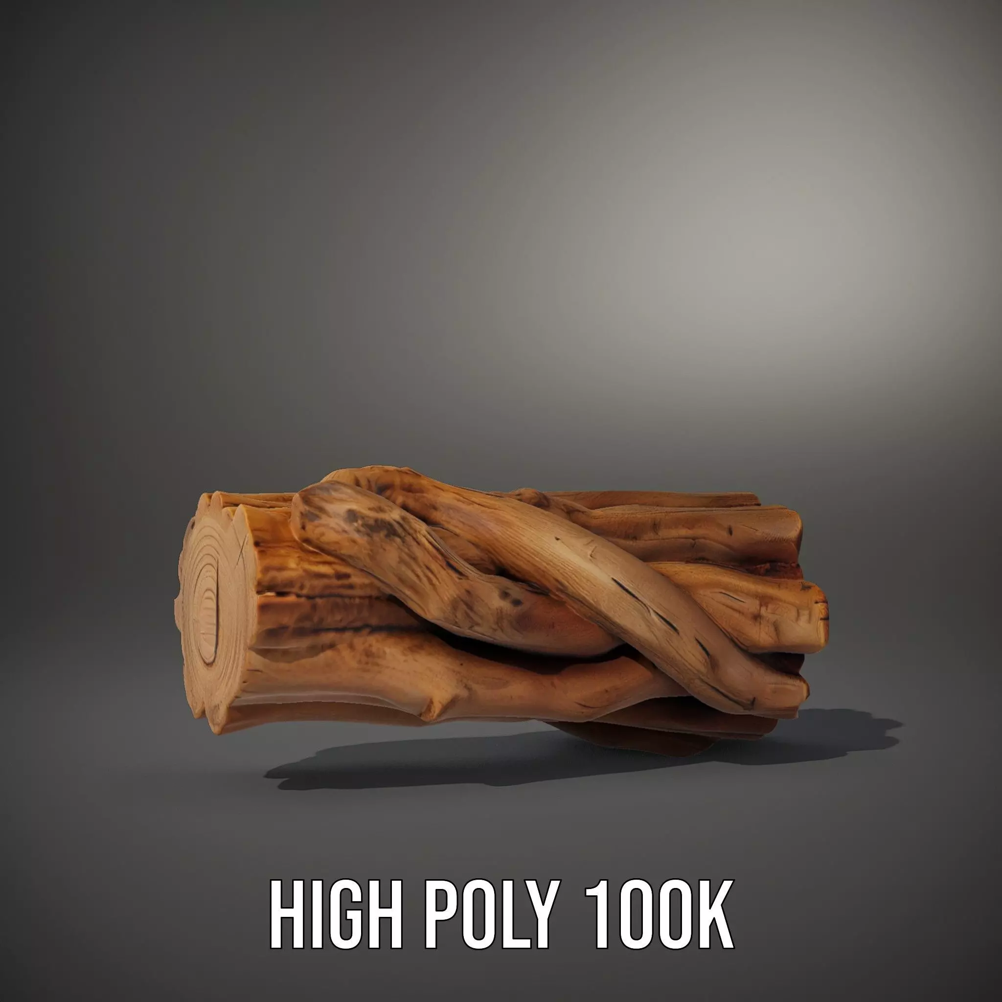 Twisted Timber model pack Low-poly 3D model_8