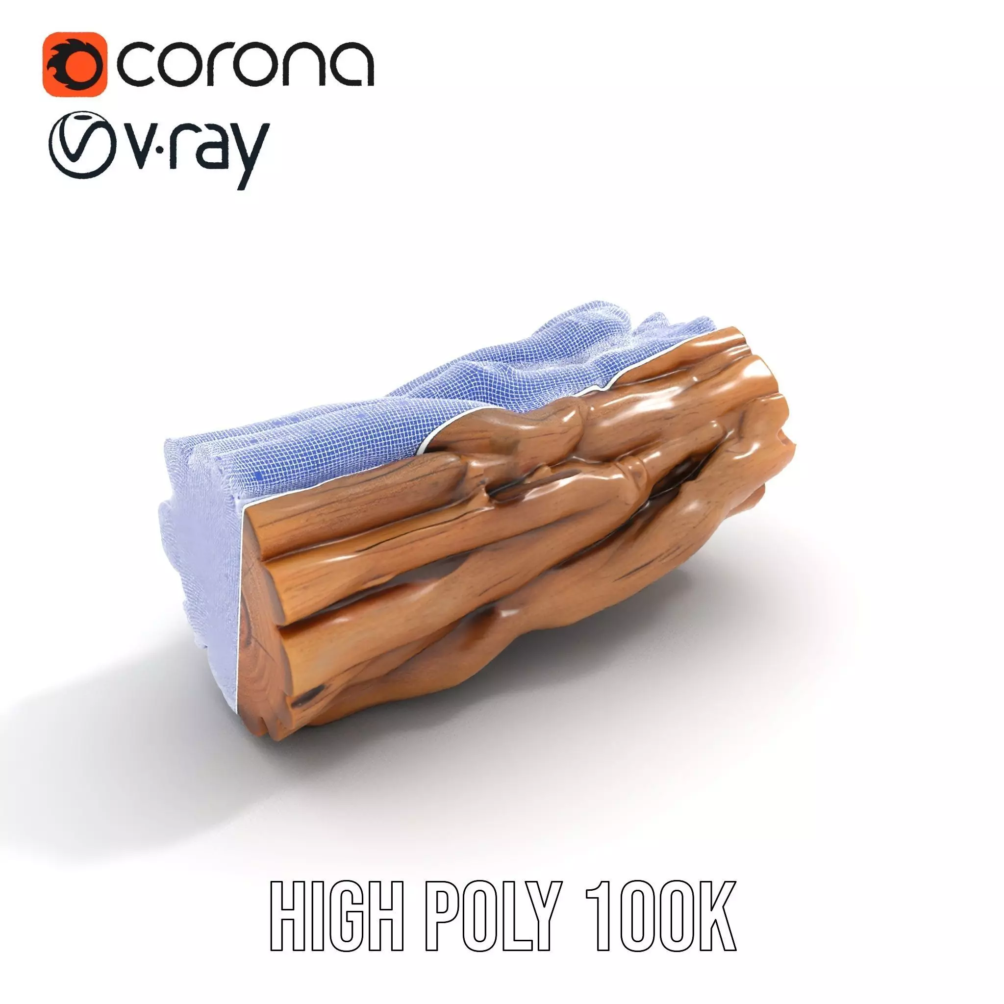 Twisted Timber model pack Low-poly 3D model_25