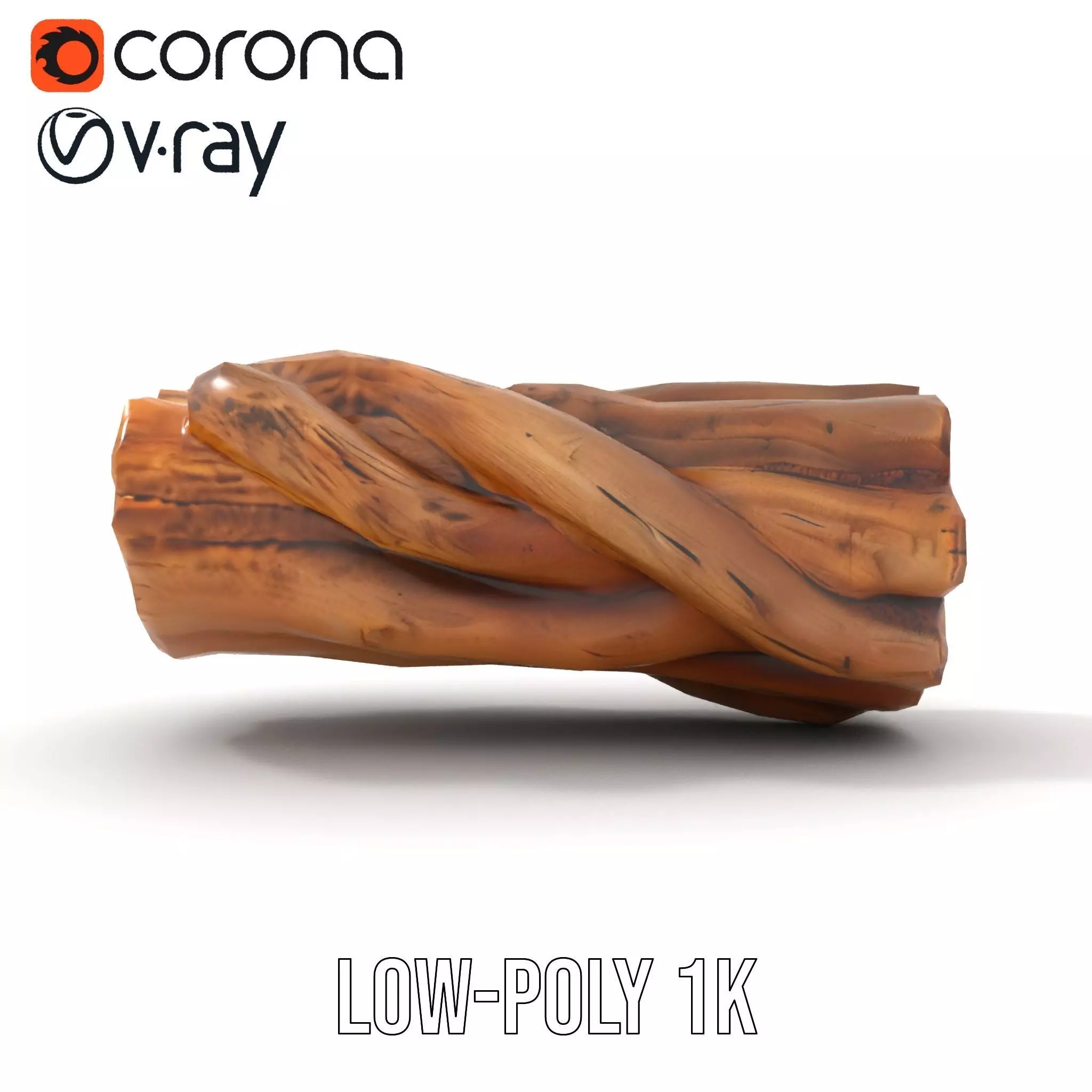Twisted Timber model pack Low-poly 3D model_22