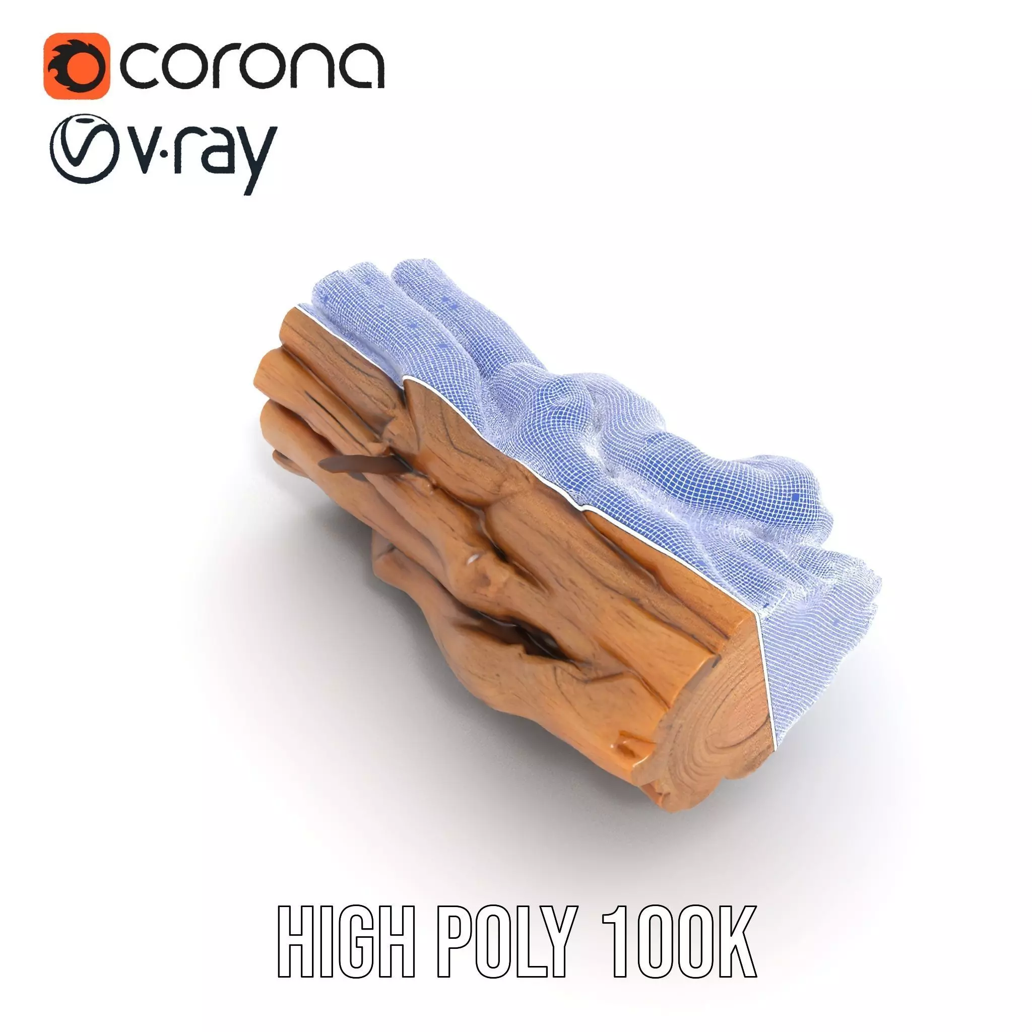 Twisted Timber model pack Low-poly 3D model_31