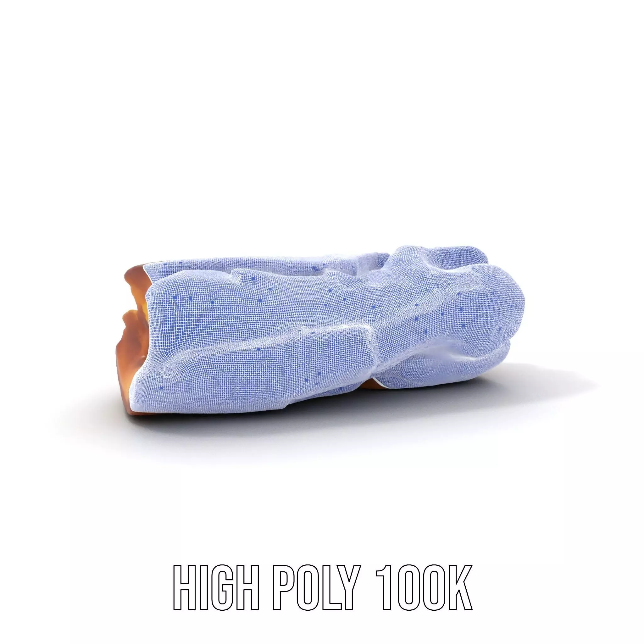 Crispy Baguette model pack Low-poly 3D model_4