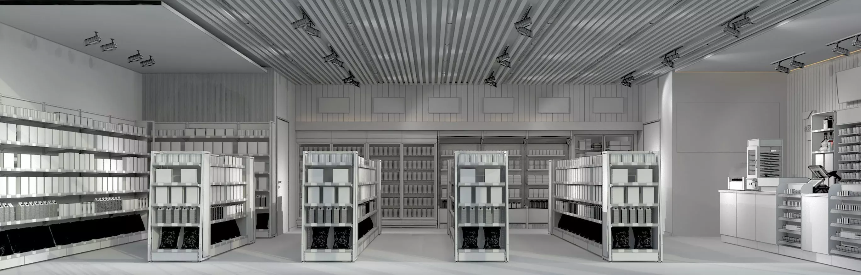 Convenience Store 3D model_7