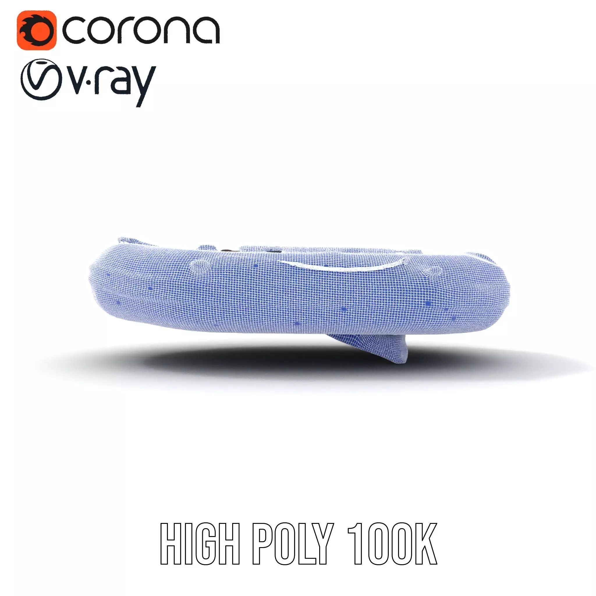 Orange Inflatable Boat model pack Low-poly 3D model_33