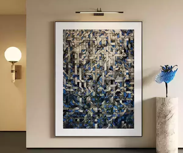 Modern abstract wall paintings