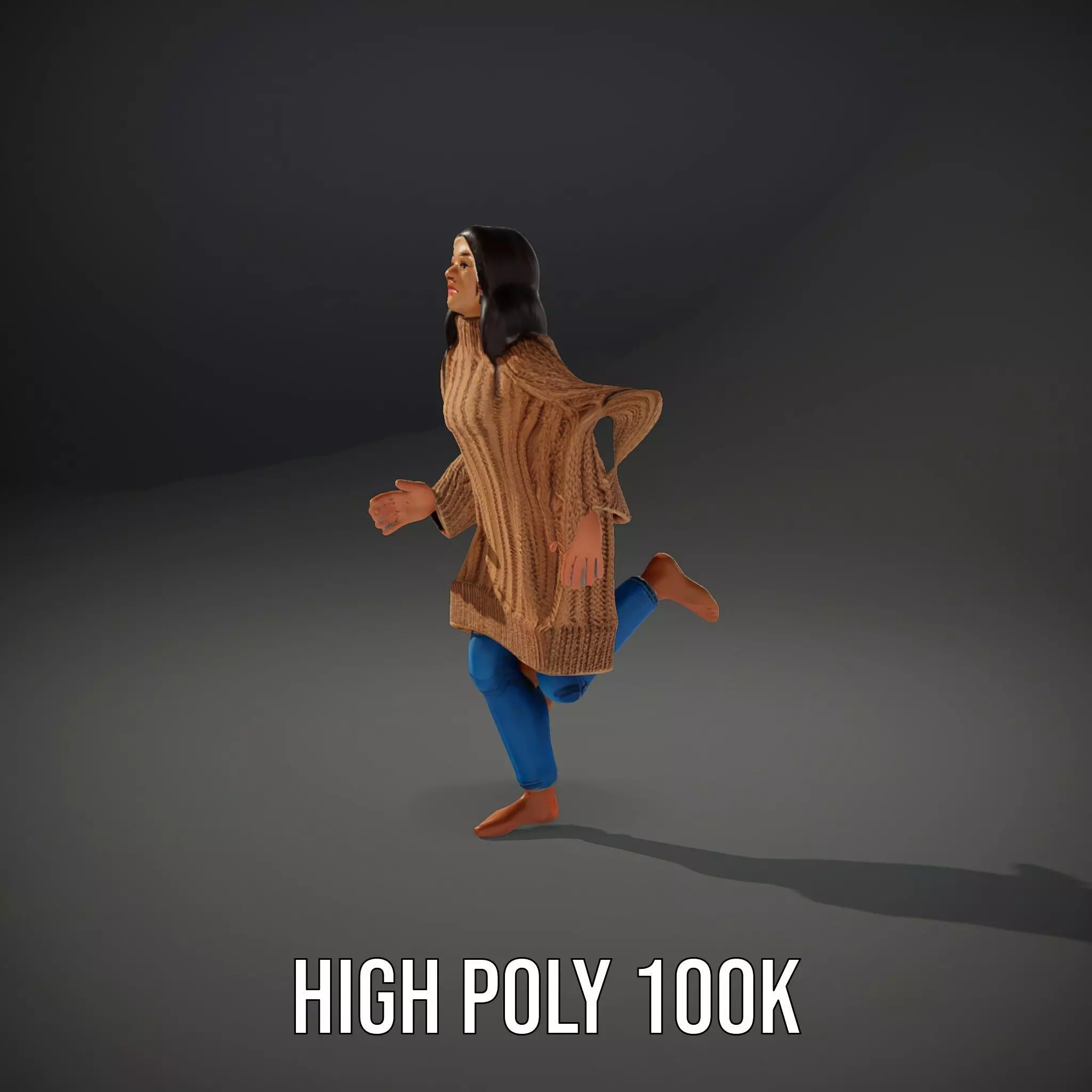 Cozy Knit Sweater model pack Low-poly 3D model_10