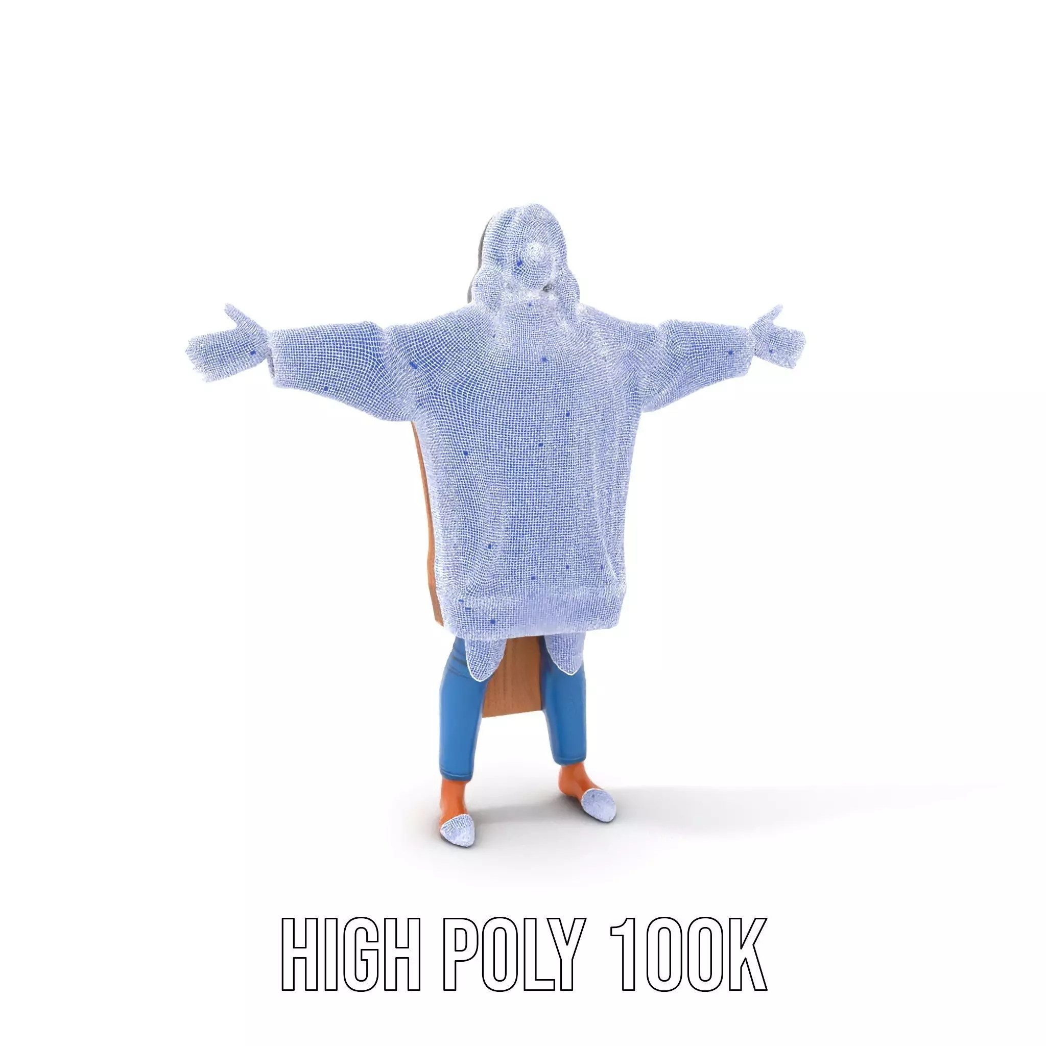 Cozy Knit Sweater model pack Low-poly 3D model_4