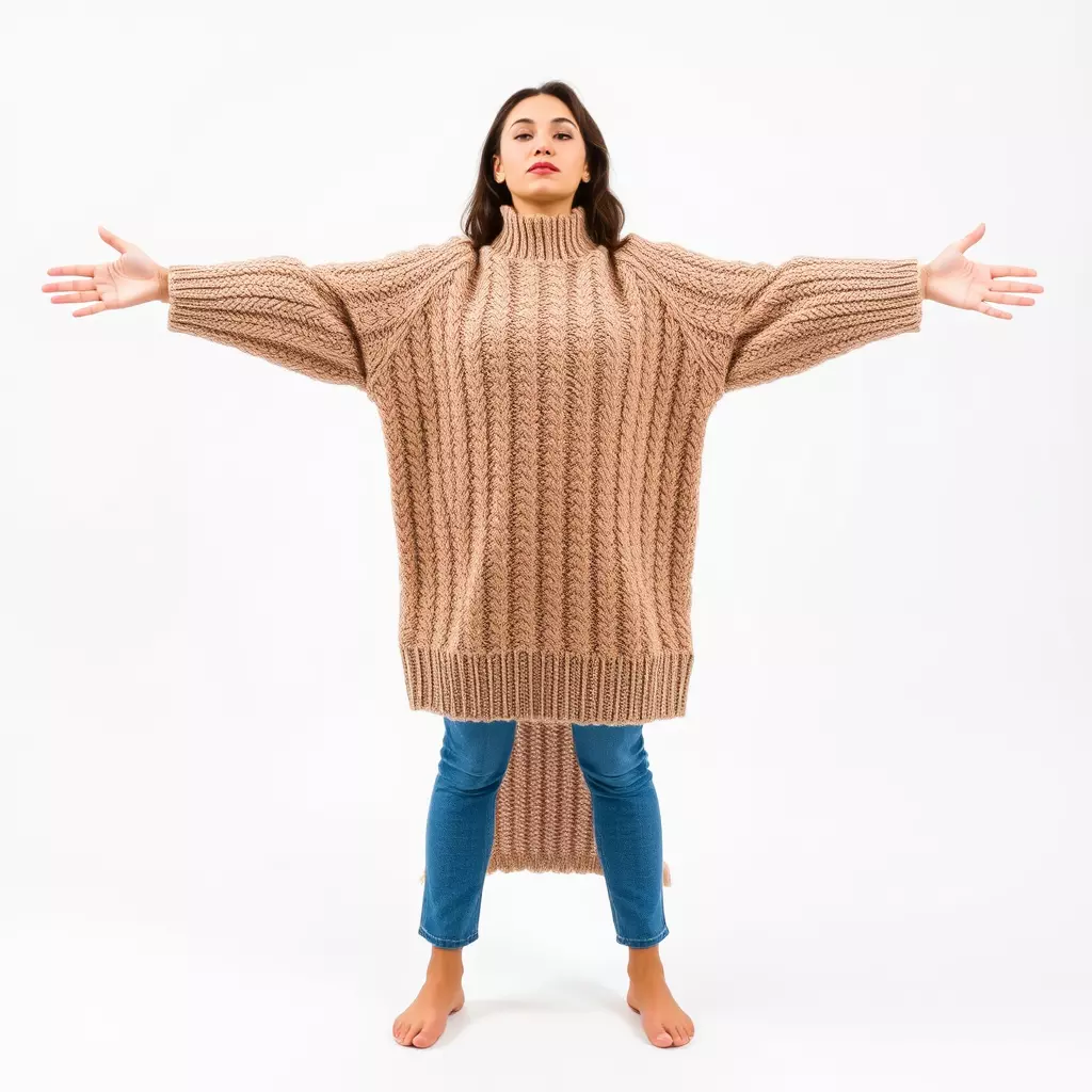 Cozy Knit Sweater model pack Low-poly 3D model_2